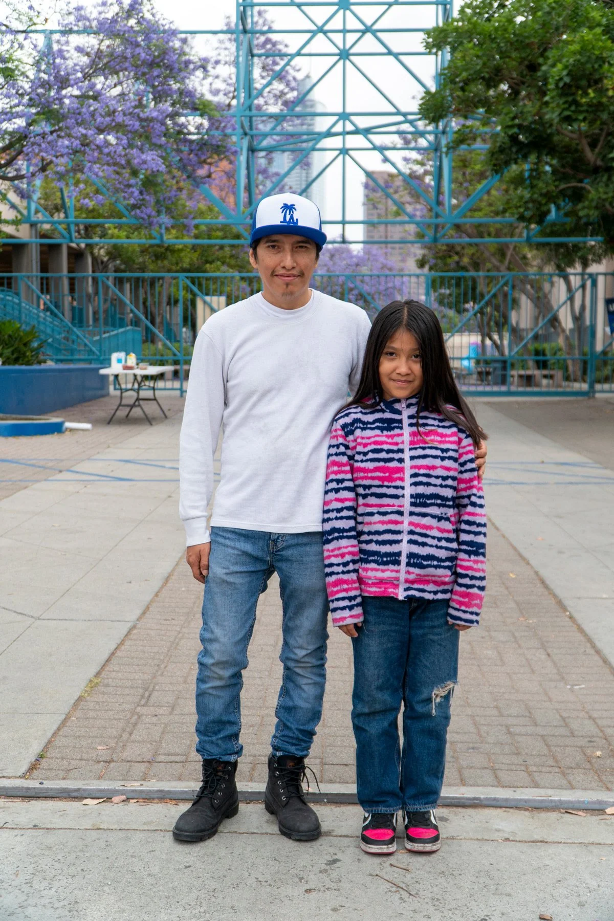 Photo of family at Esperanza Elementary