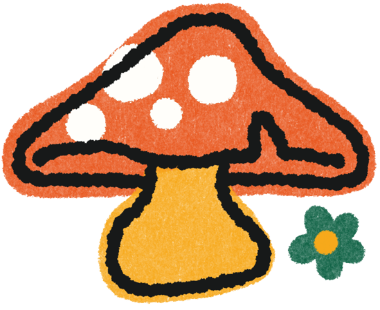 Illustration of mushroom