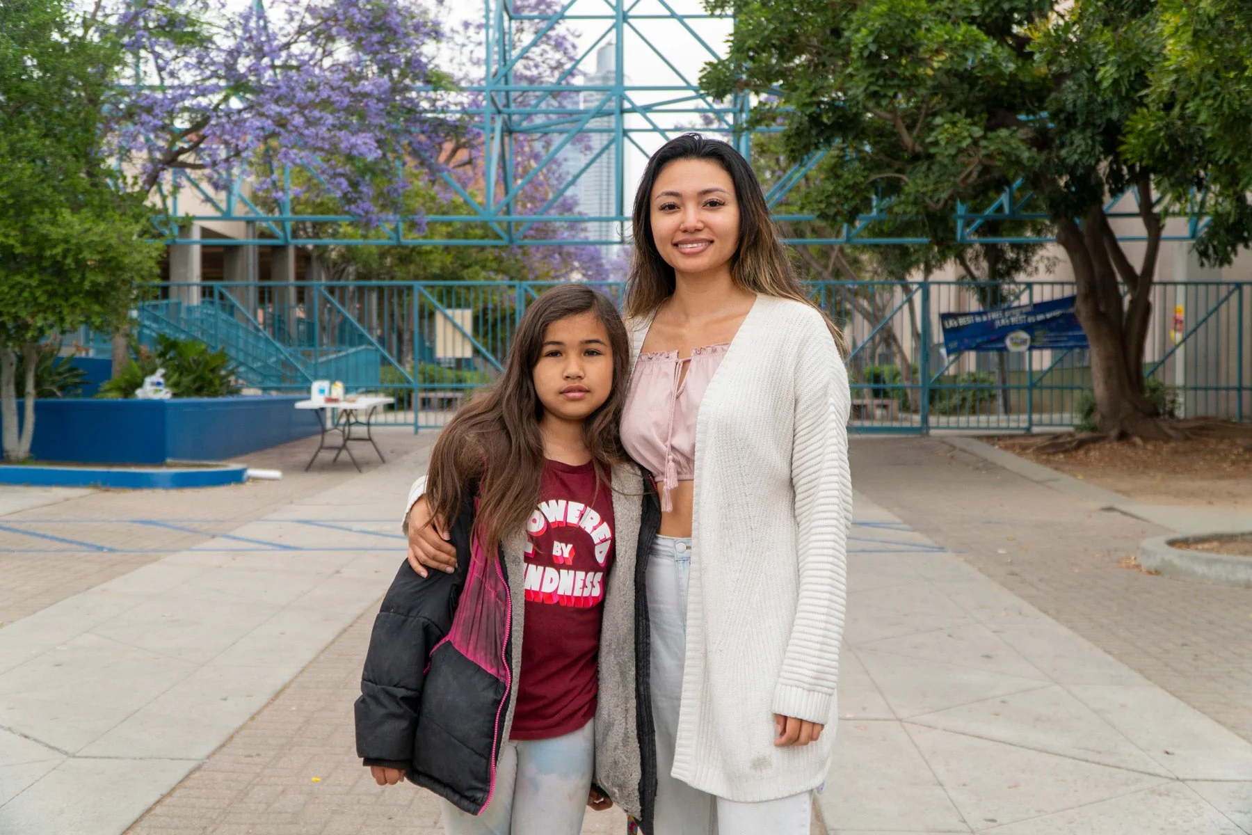 Photo of family at Esperanza Elementary