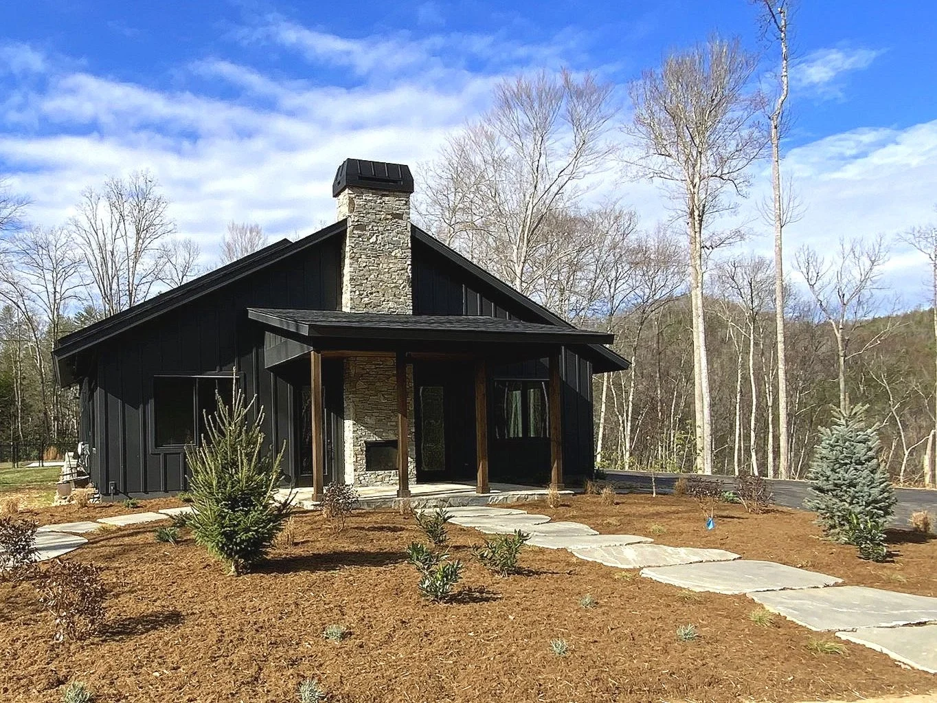 Barndominium built by Plumb Level Square custom home designers and builders 