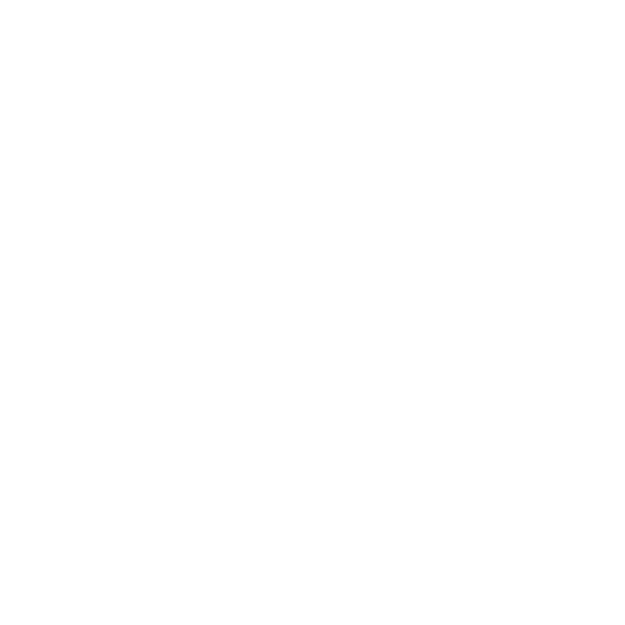 White shopping cart icon on a black background.