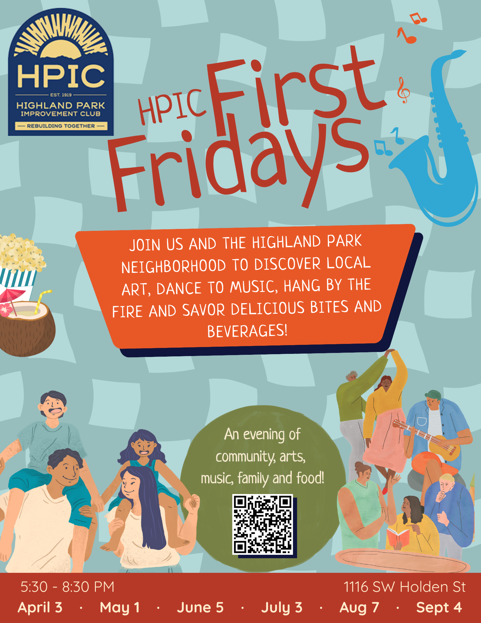 August First Friday @ HPIC
