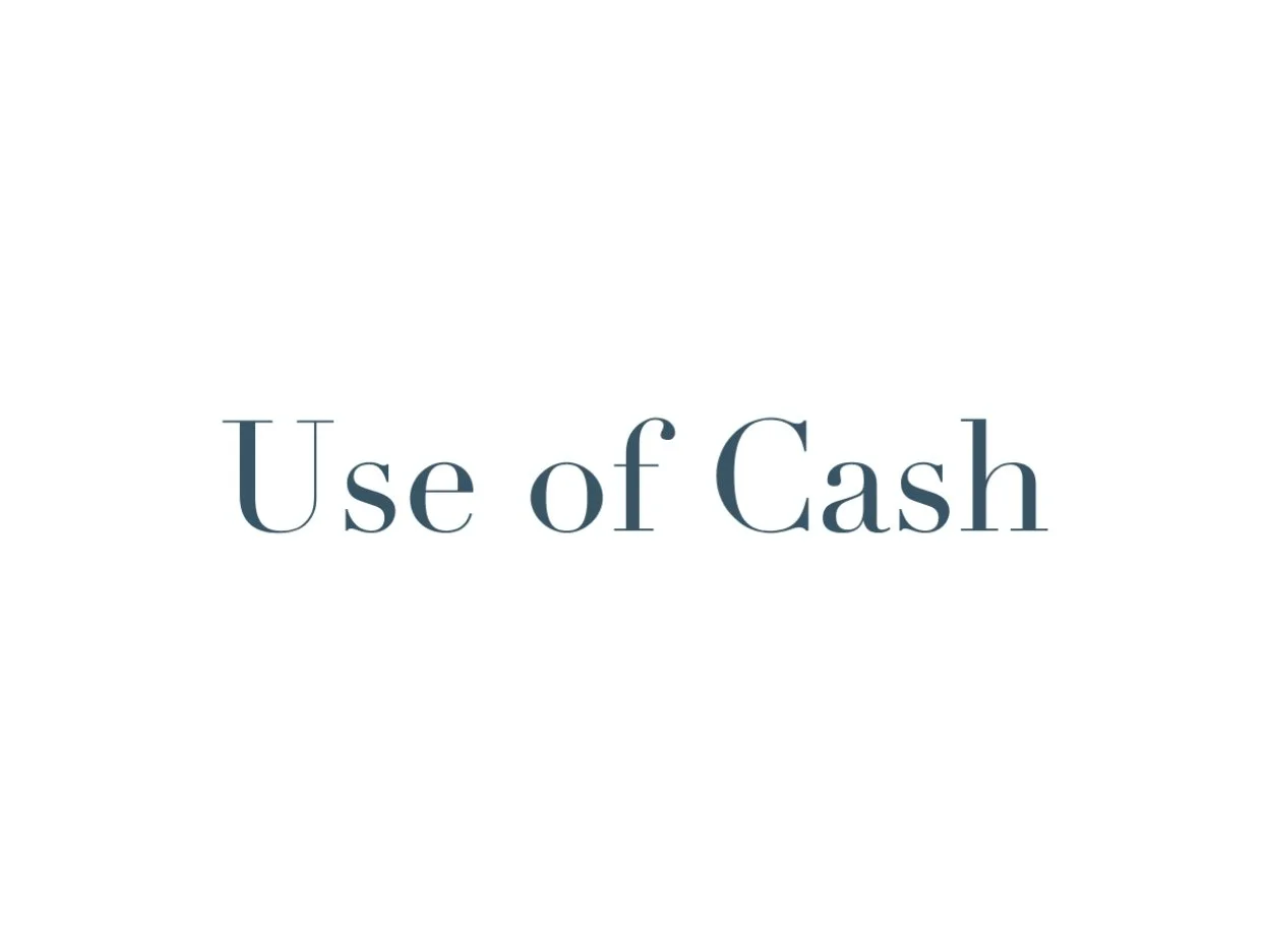 Use of Cash