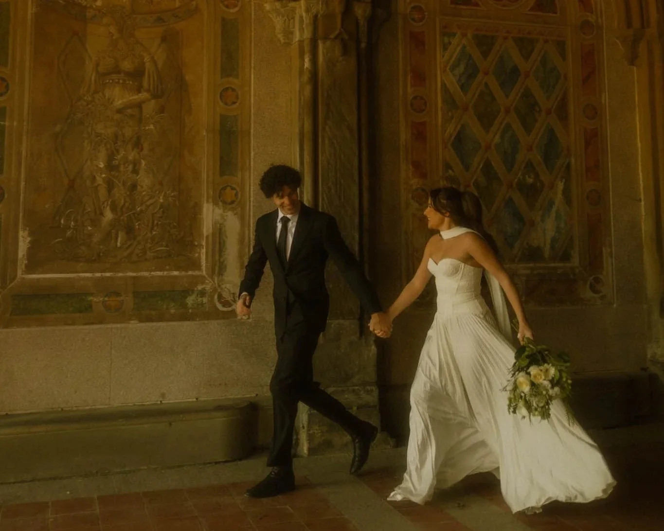 an elopement in Central Park NYC