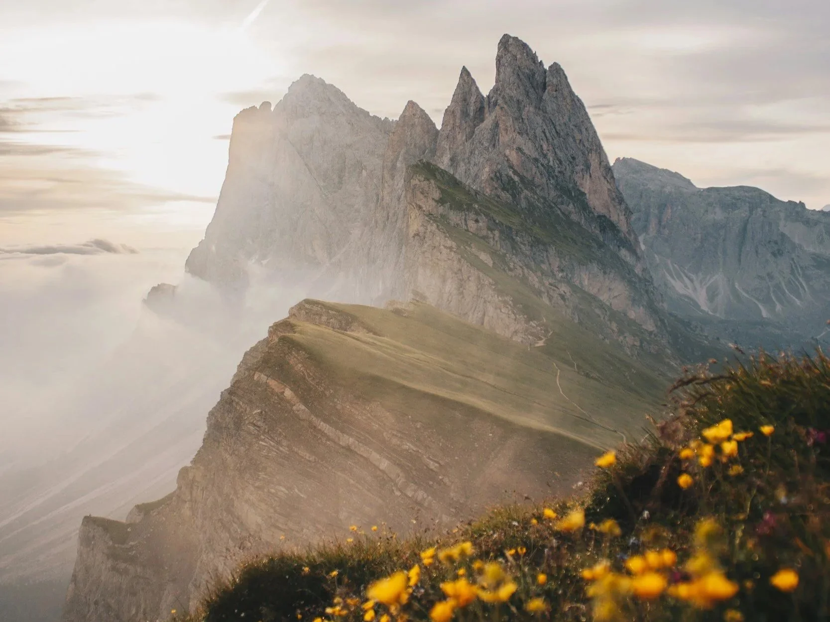 Seceda elopement location in the Italian Dolomites