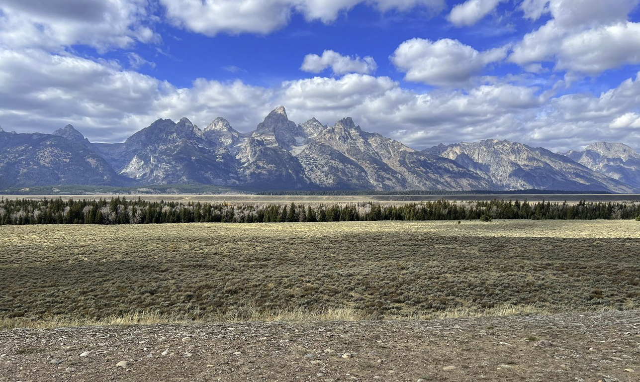 Glacier View Turnout in Grand Tetons