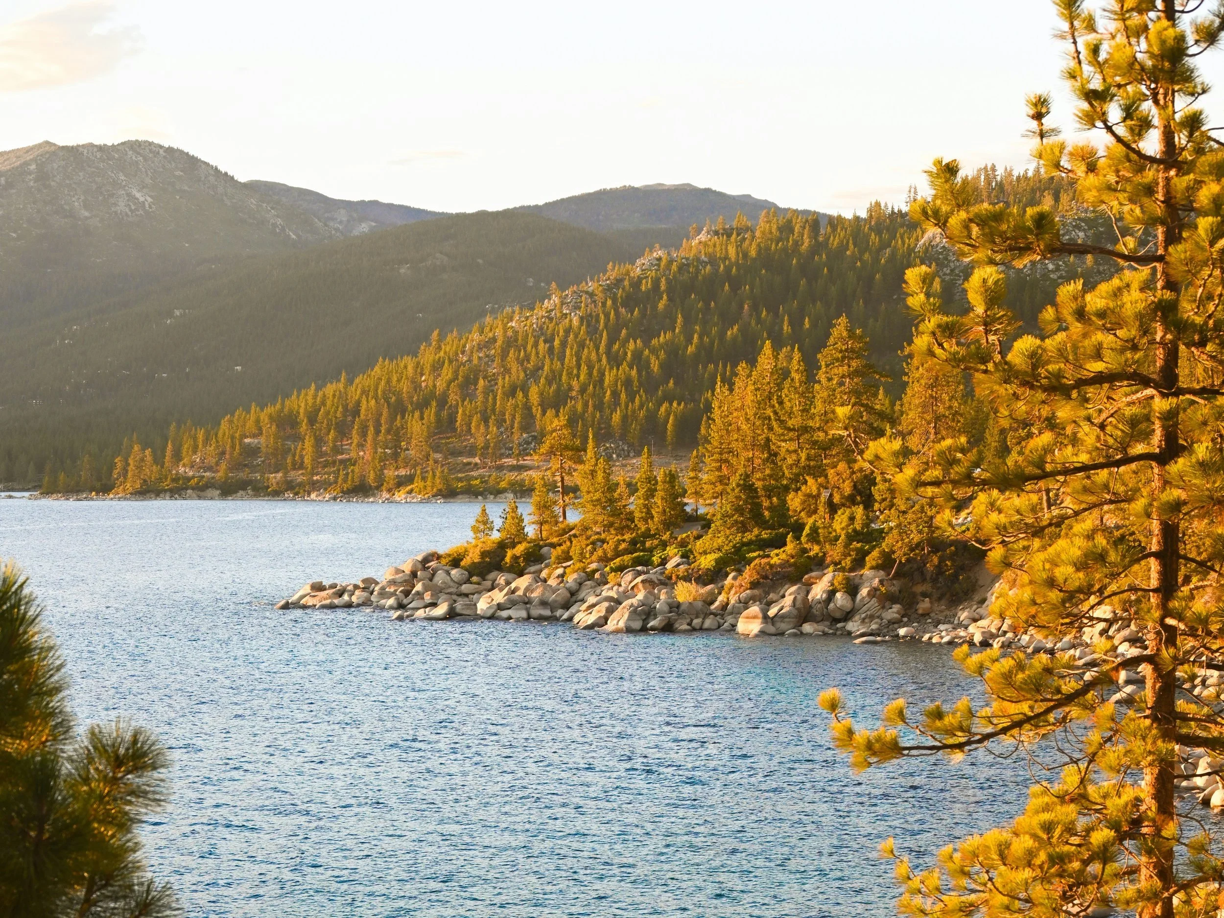 shore of Lake Tahoe