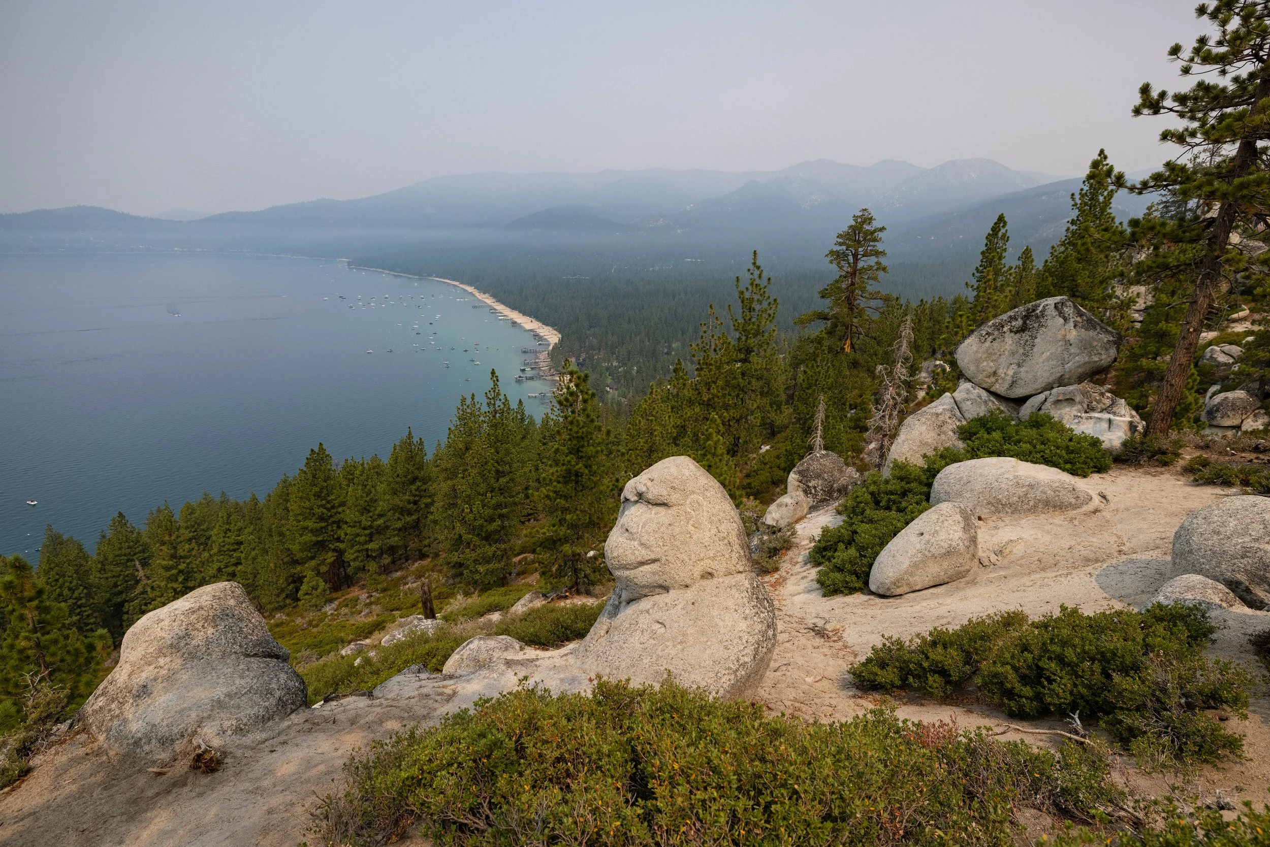 monkey rock at Lake Tahoe