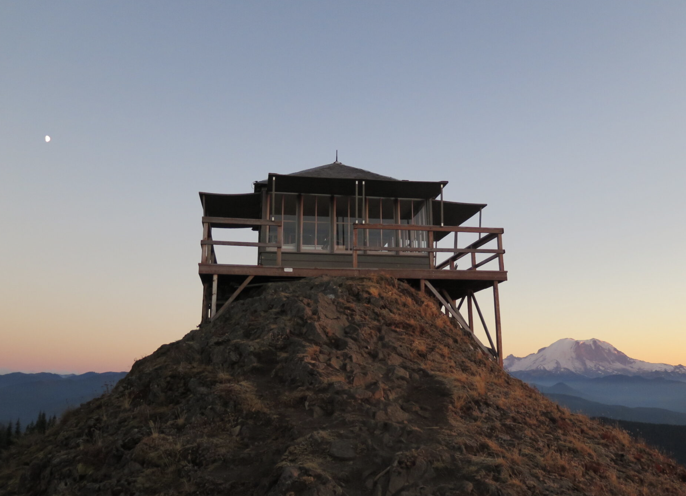 fire lookout in North Cascades