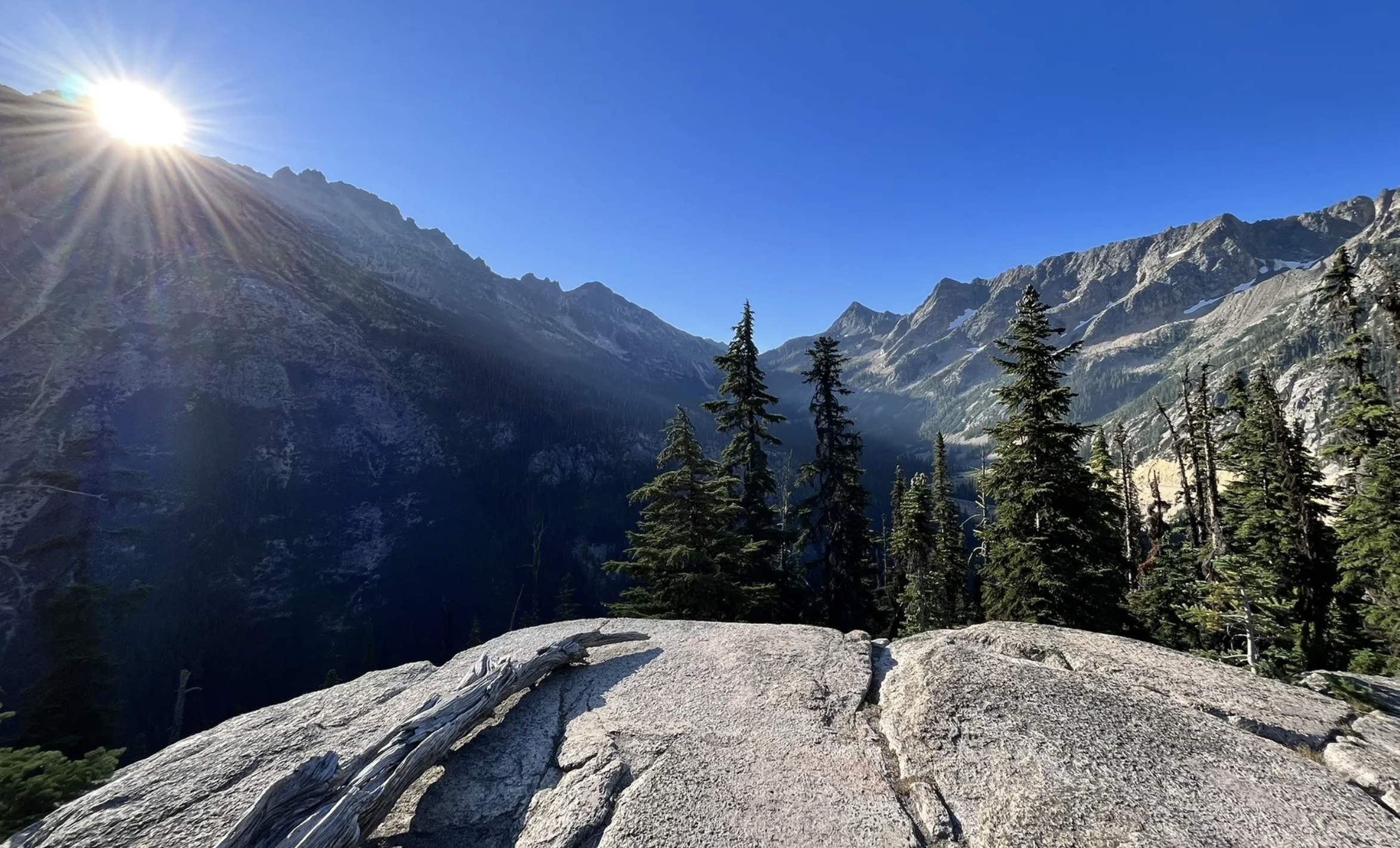 Washington Pass overlook in North Cascades