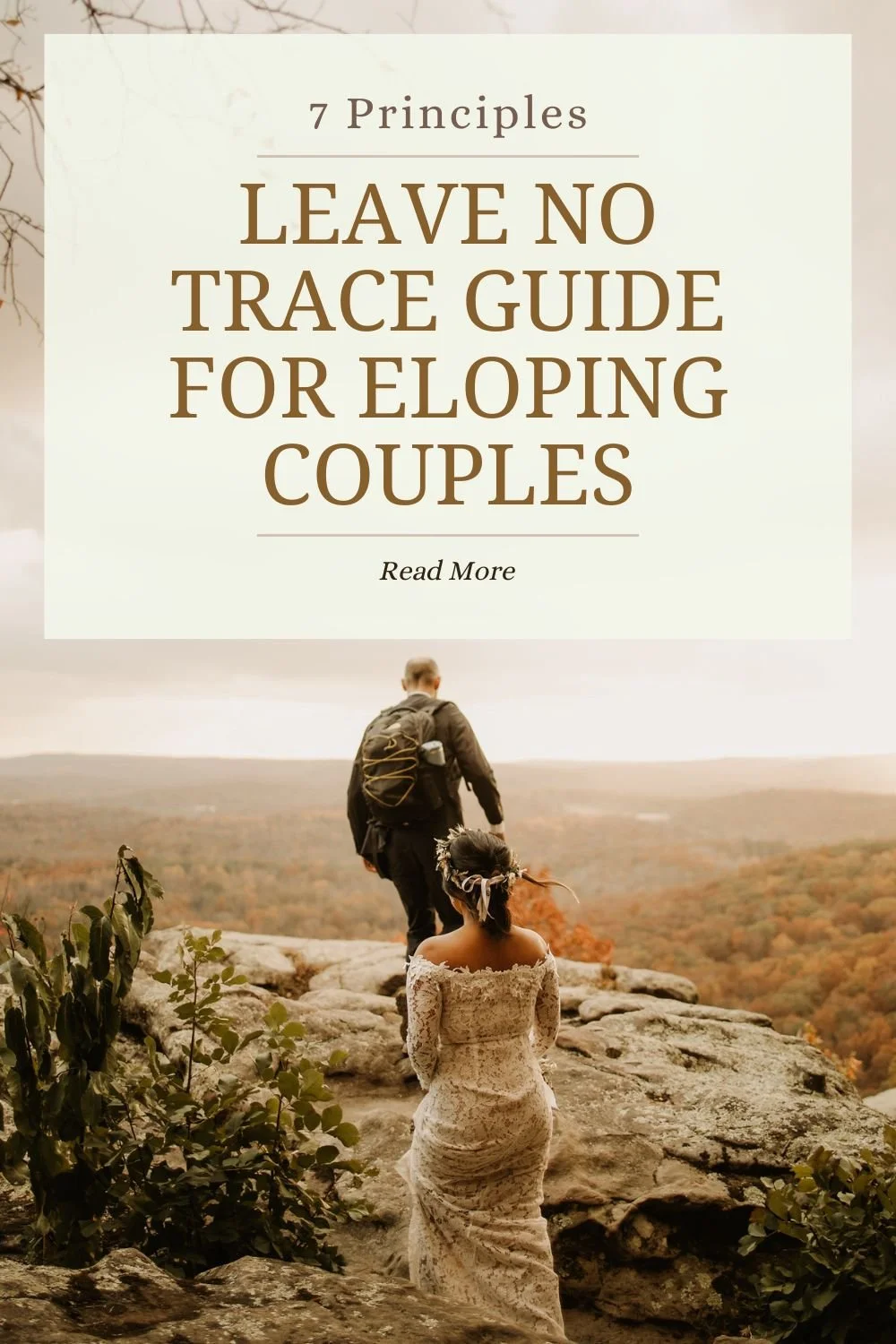 Leave No Trace Principles for Eloping Couples