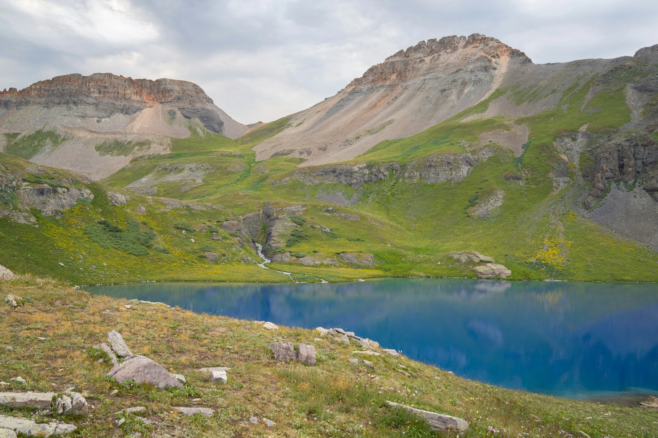 Lake in the Colorado San Juan Mountains
