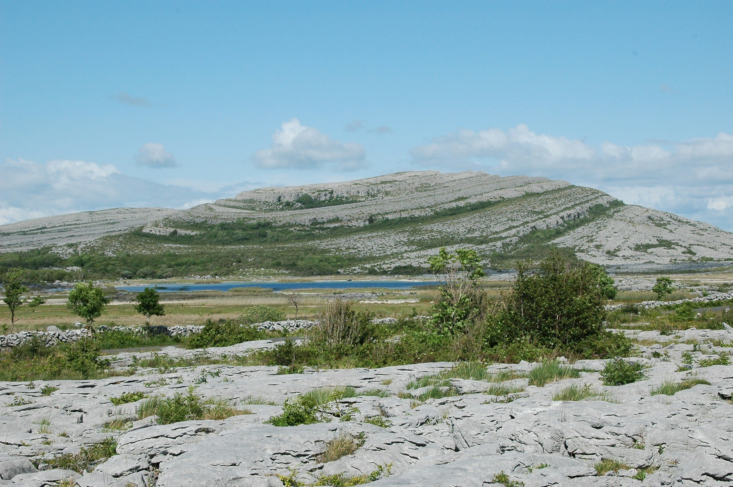 a landscape photo of the Burren in Ireland
