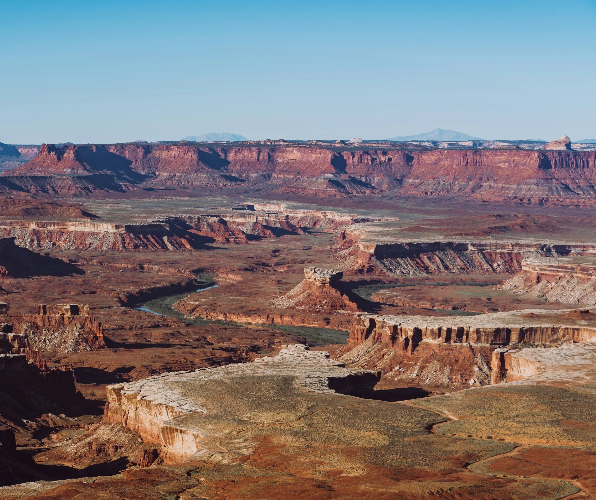 a landscape photo of Canyonlands National Park in Moab, Utah