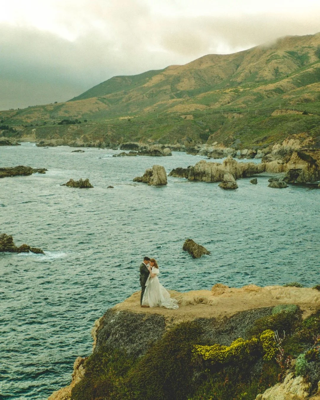 a moment for some film photos from J + D&rsquo;s Big Sur elopement day this past June. 

-
-
-
-
-
-
- 
#californiaelopementphotographer #californiaelopement #bigsurelopement #bigsurelopementphotographer #destinationelopementphotographer 

[Keywords: