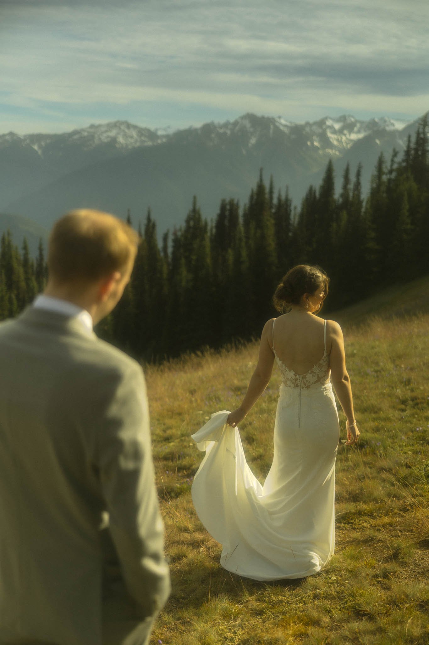 A Two-Day Olympic National Park Elopement at Hurricane Ridge + Ruby Beach