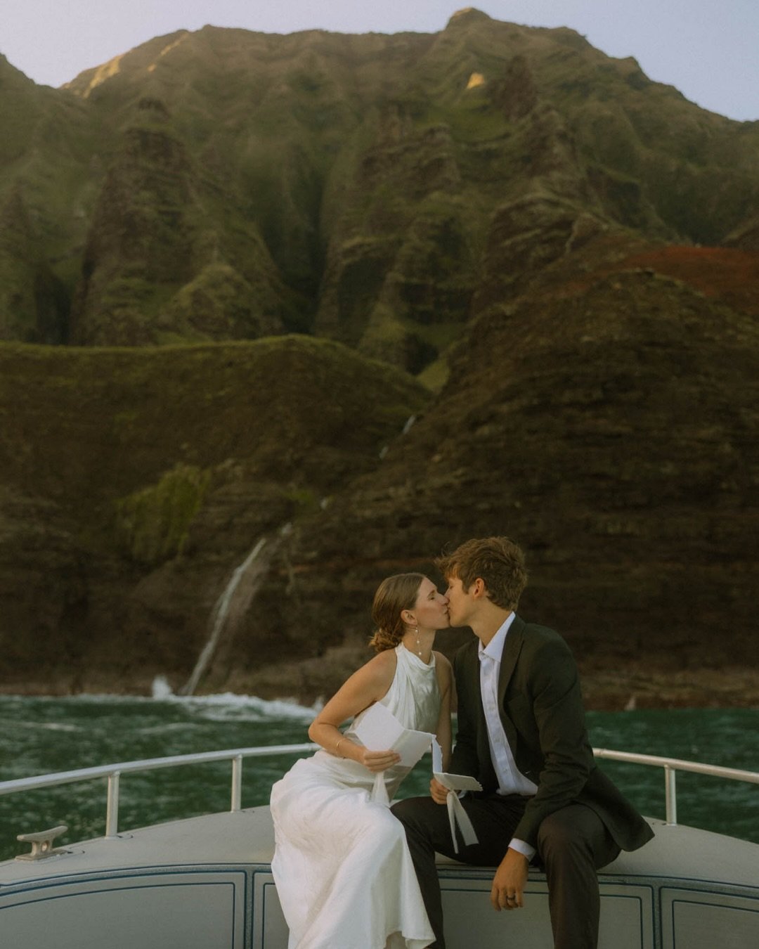Renting a private boat charter for your elopement is one of those why doesn&rsquo;t everyone do this decisions.

It&rsquo;s just you two, open water, and the kind of quiet you can&rsquo;t get on land. No crowds. No timelines. No interruptions. Just v
