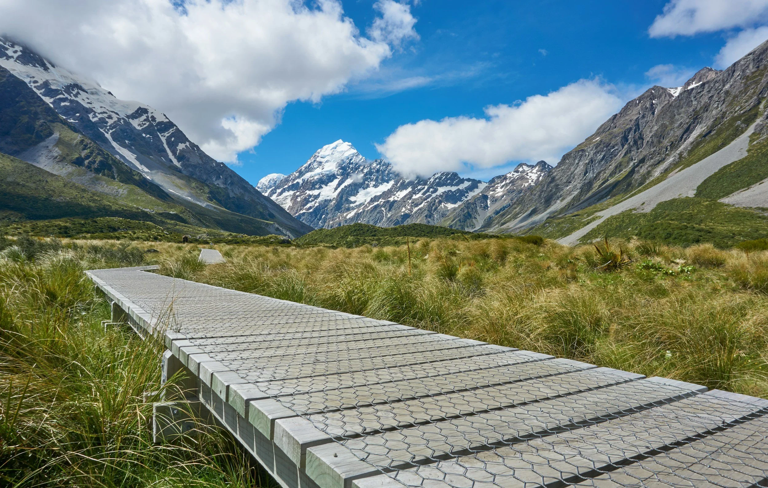 a photo of a trail in Aoraki / Mount Cook National Park in New Zealand