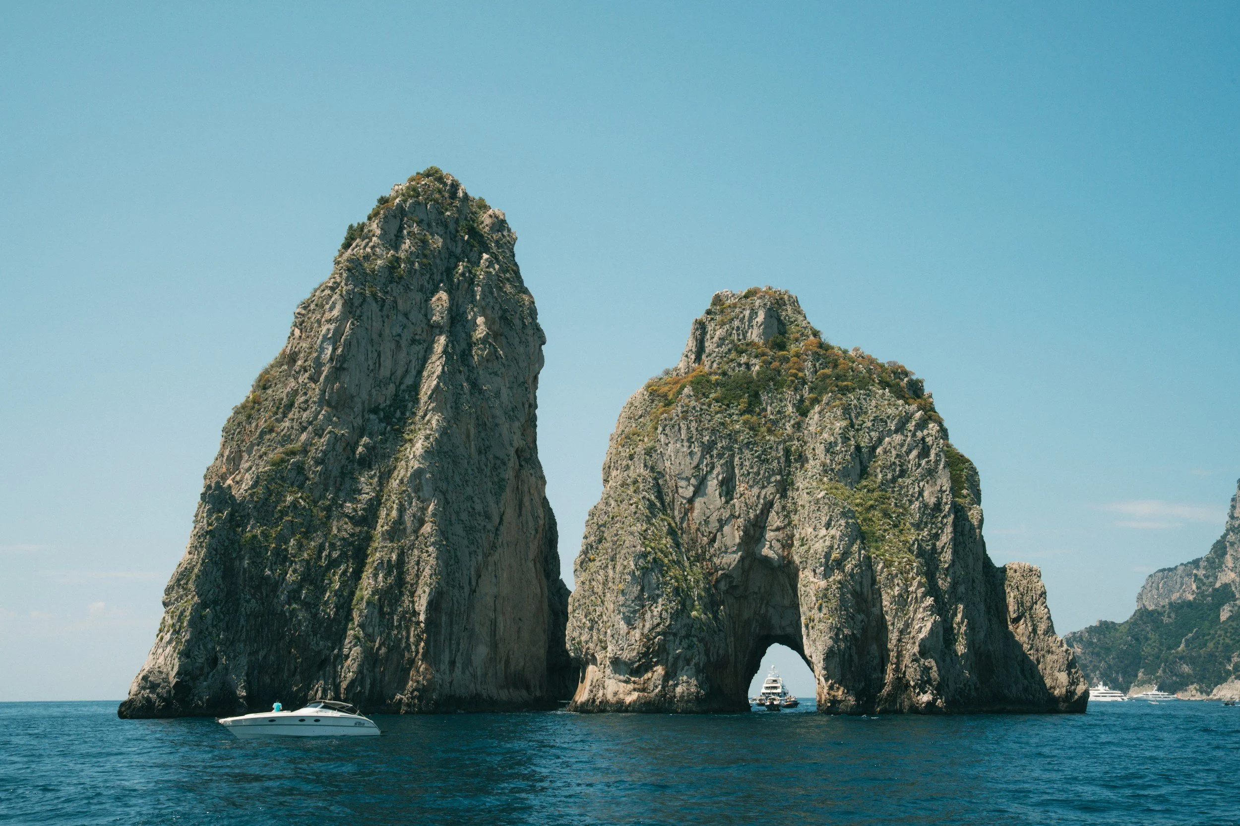 a landscape photo of Capri