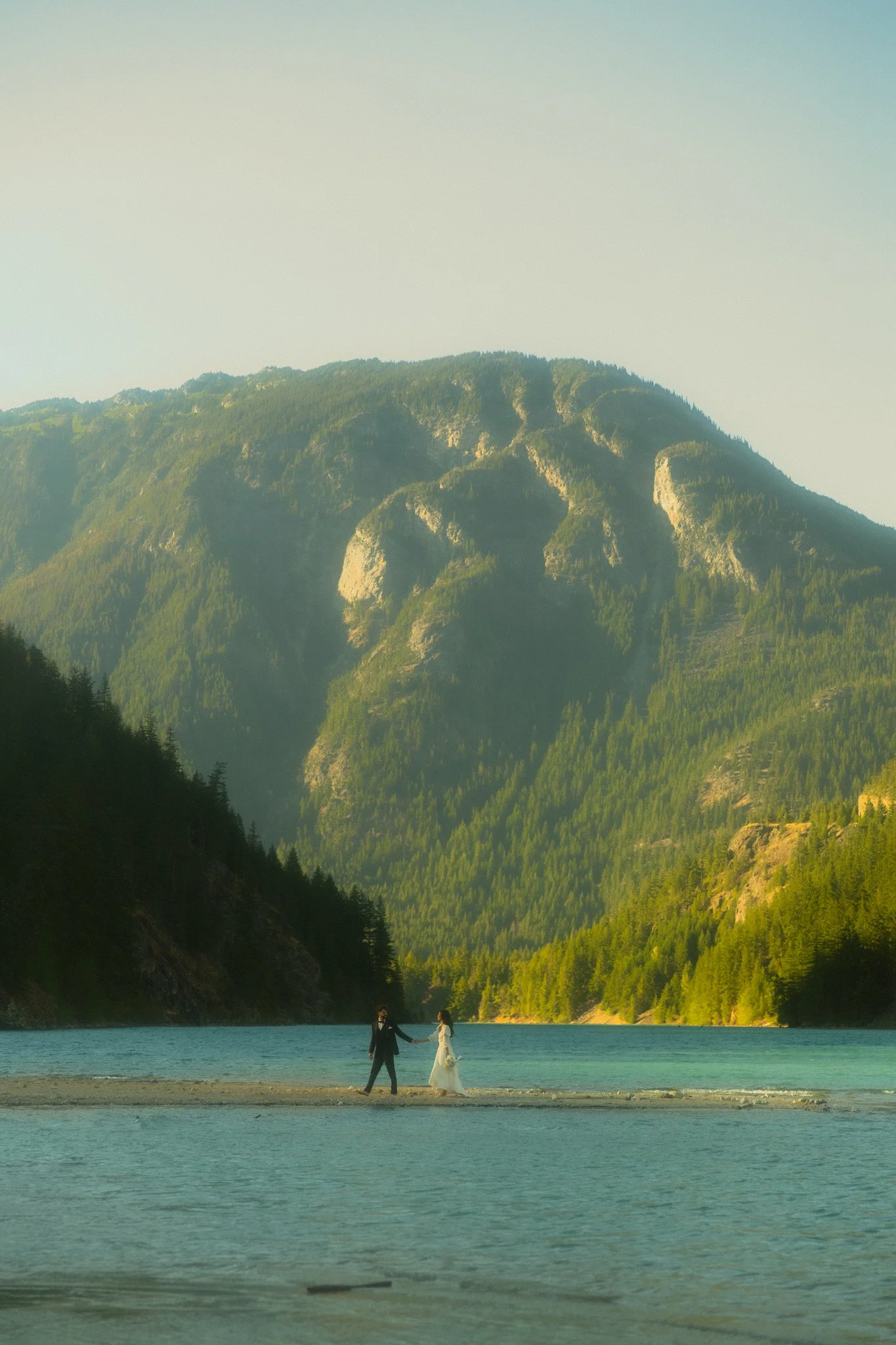 Anjelica + Rodrigo’s North Cascades Elopement at Diablo Lake