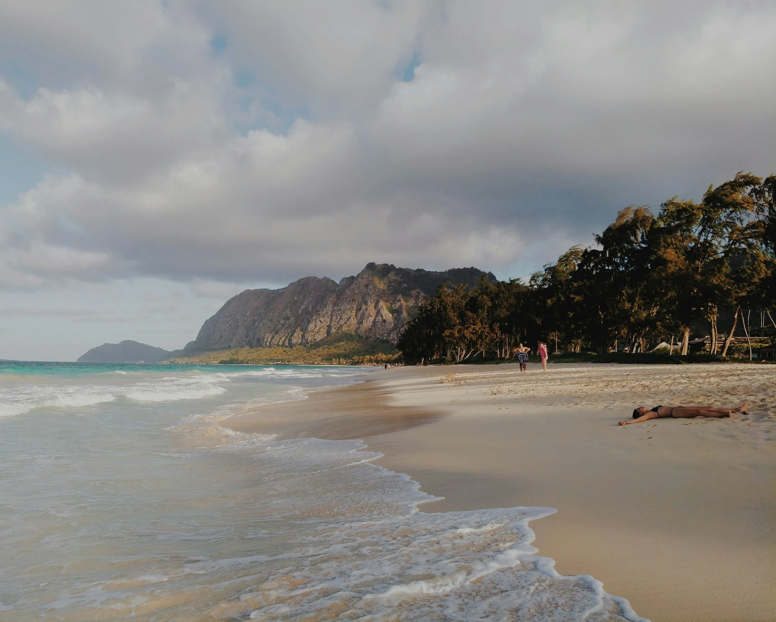 Waimanalo Beach on Oahu