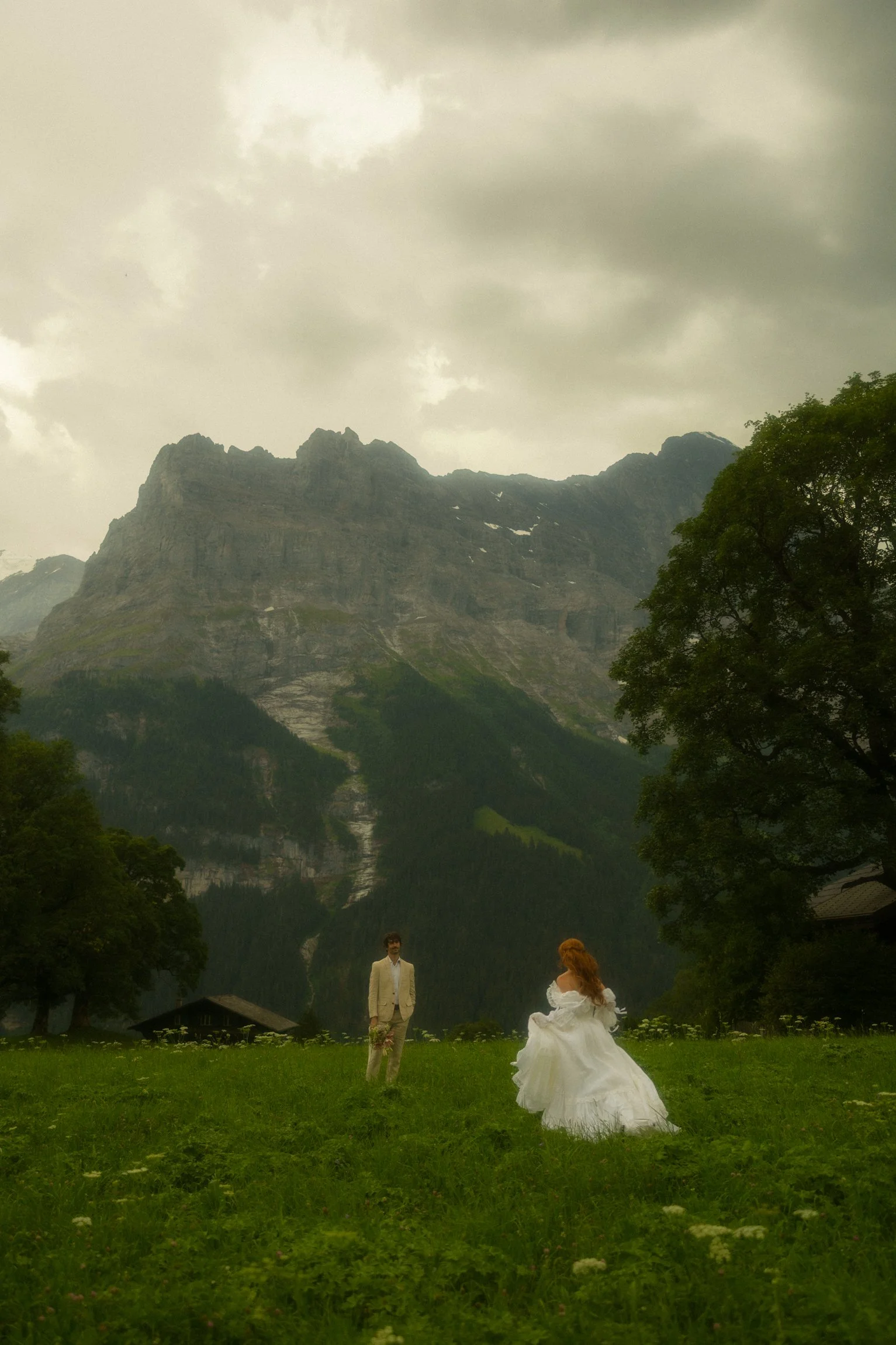  A Swiss Alps Meadow Elopement in Grindelwald 