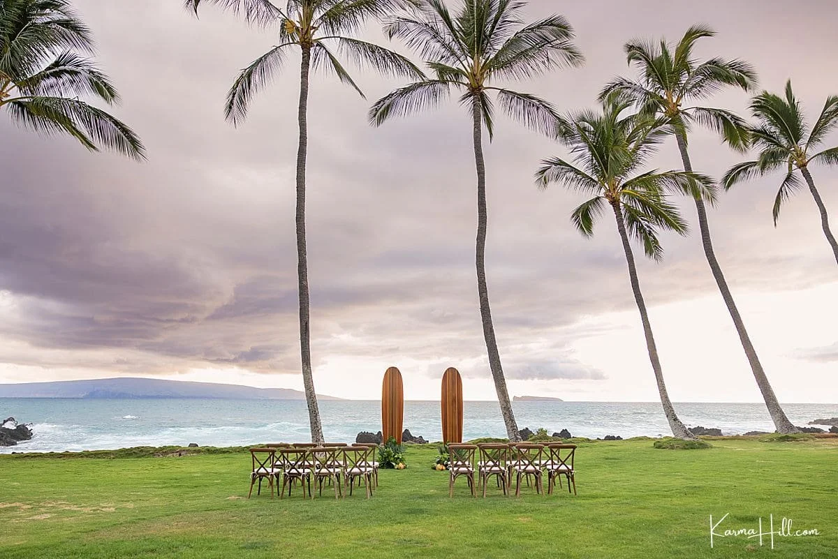 The Beach House wedding venue in Maui, Hawaii