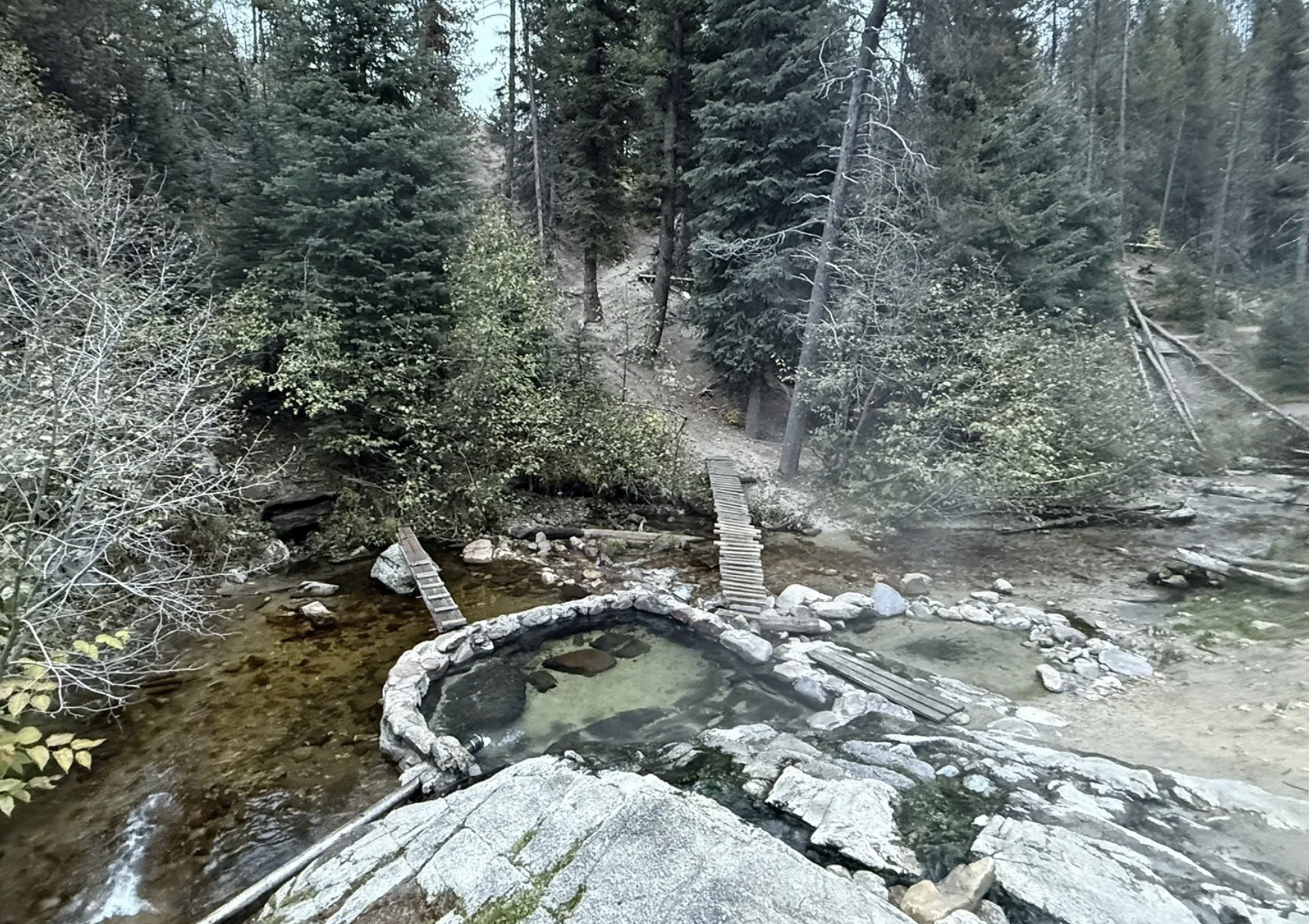 Trail Creek Hot Springs in Idaho