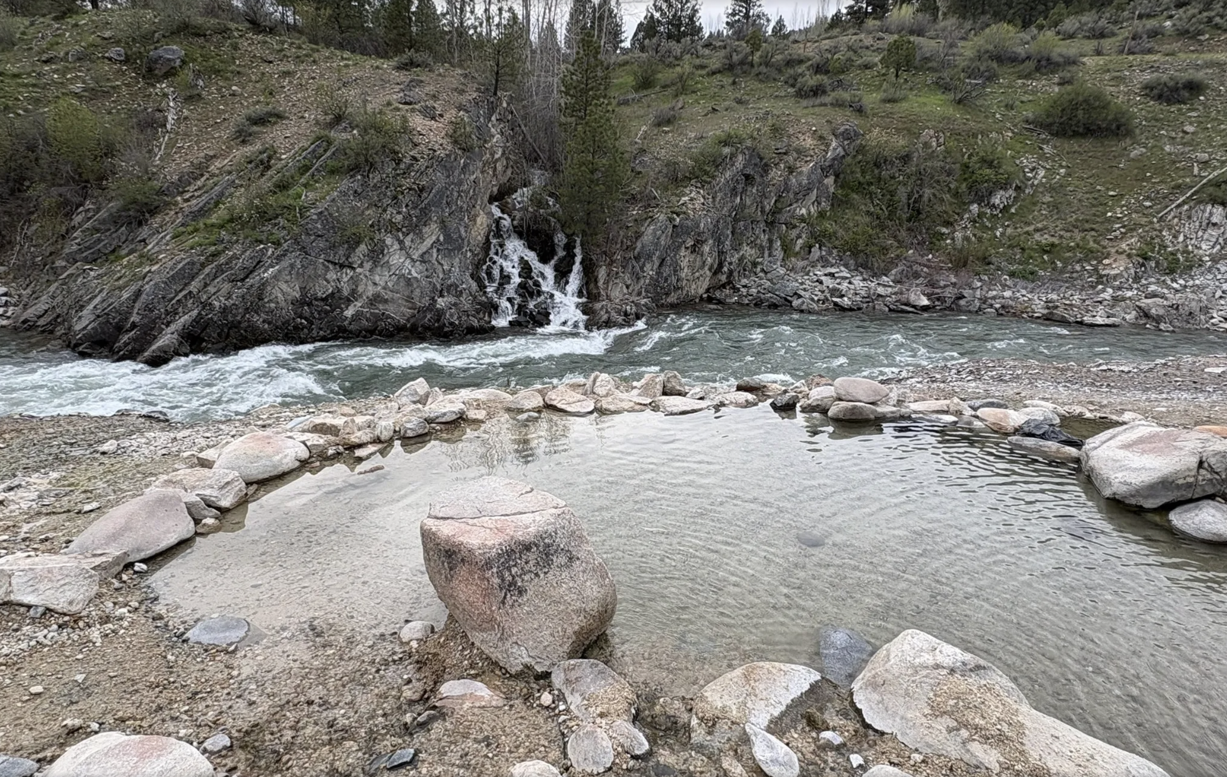 Kirkham Hot Springs in Idaho
