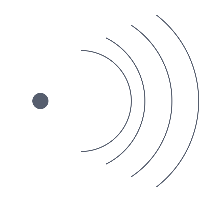 Diagram of an atom with a nucleus and concentric electron shells showing energy levels.