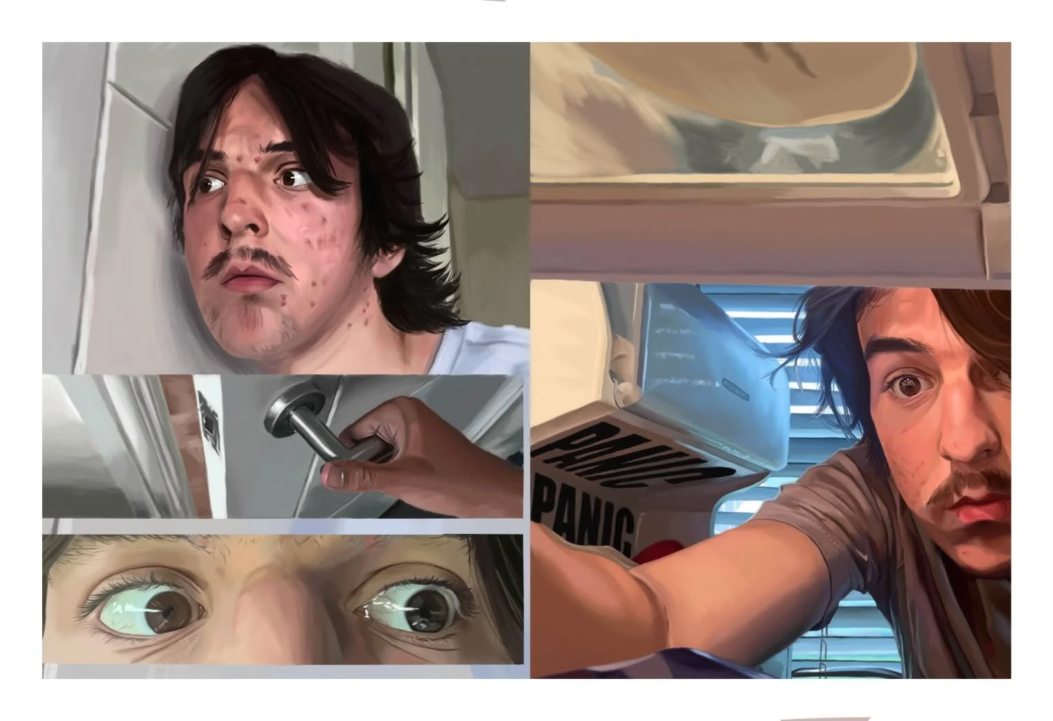 There are strangers (In my kitchen)