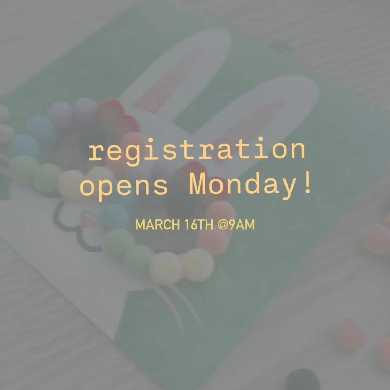 set your alarms! ⏰