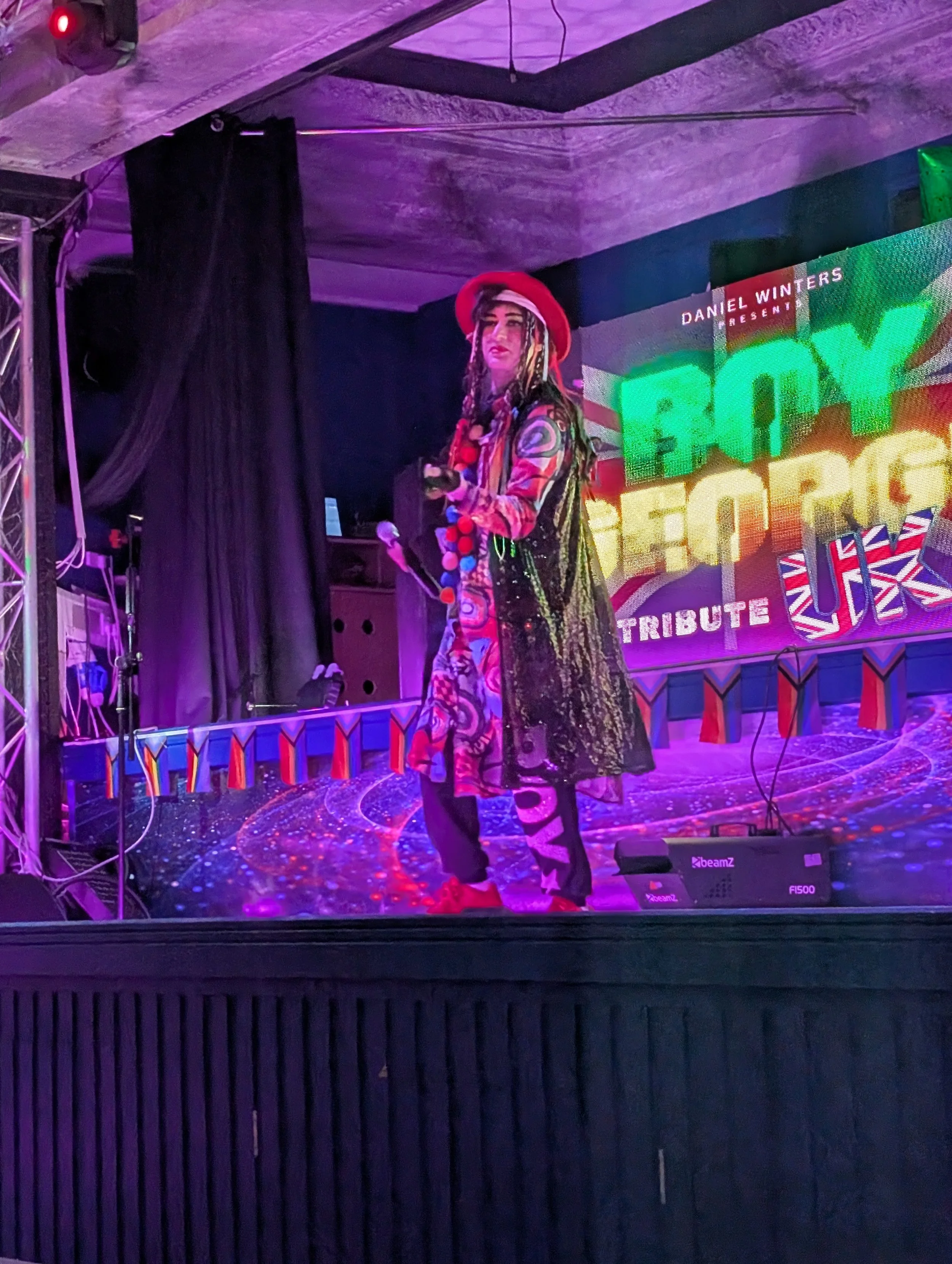 Boy George UK at our Pride 80s party