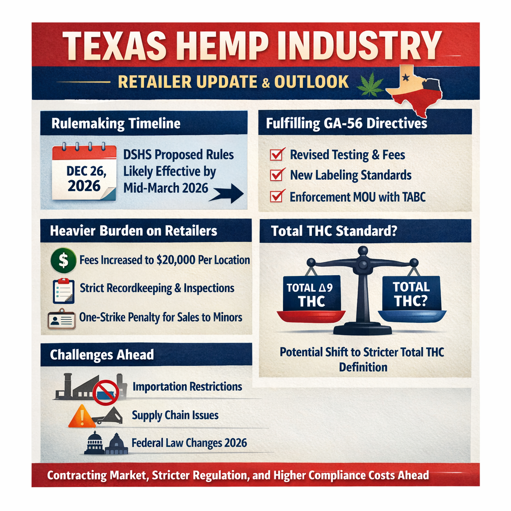 Texas Hemp Industry: Retailer Update and Outlook