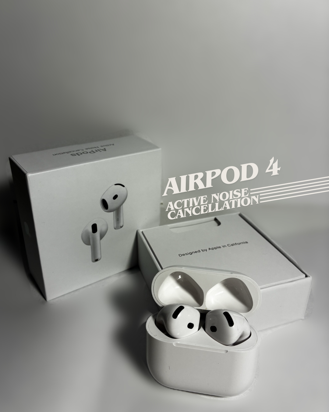 AirPods 4 with Active Noise Cancellation