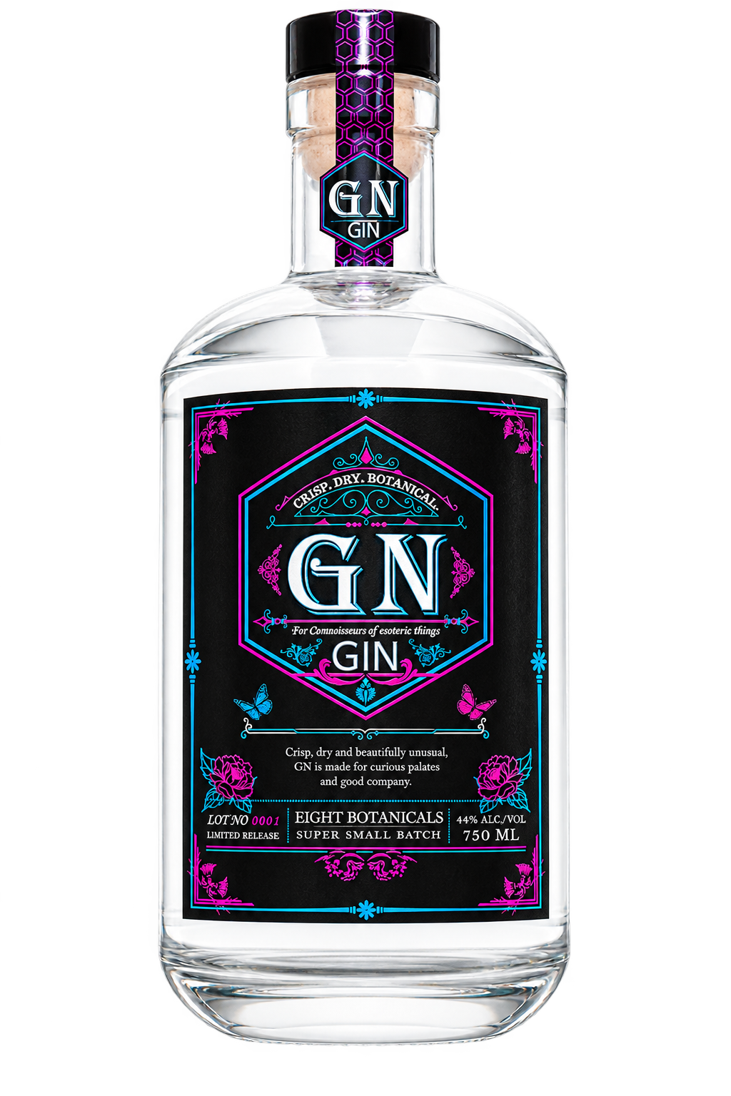 GN Gin bottle