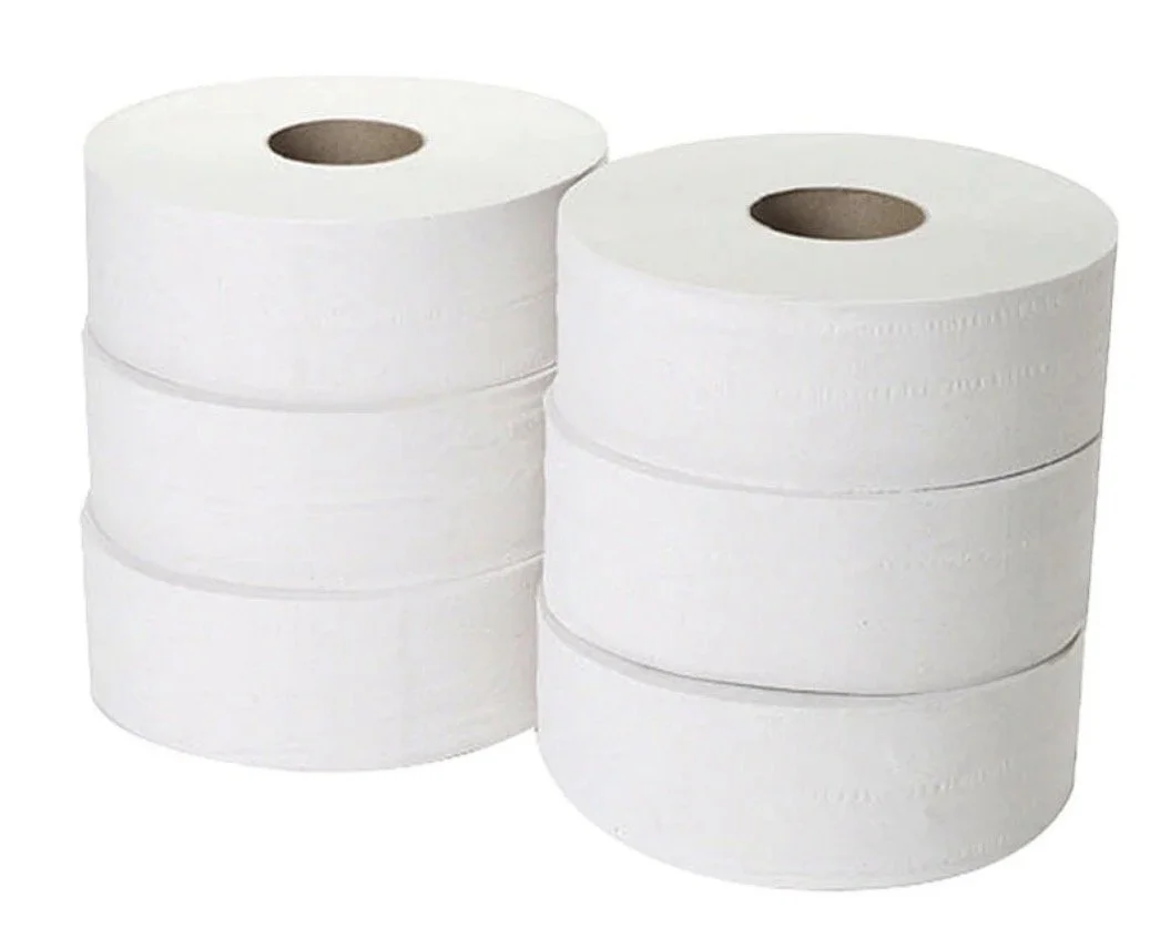2ply - Jumbo Toilet Roll 3 Inch - 300m - 6 pack
