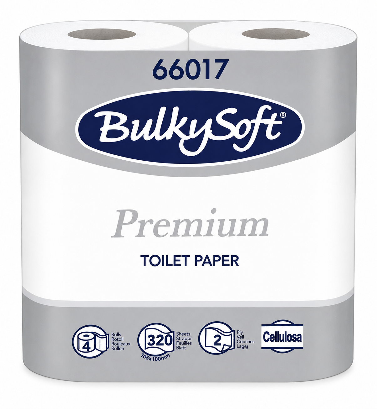 Toilet Paper Bulky Soft -2ply - 320 sheets - 40 rolls