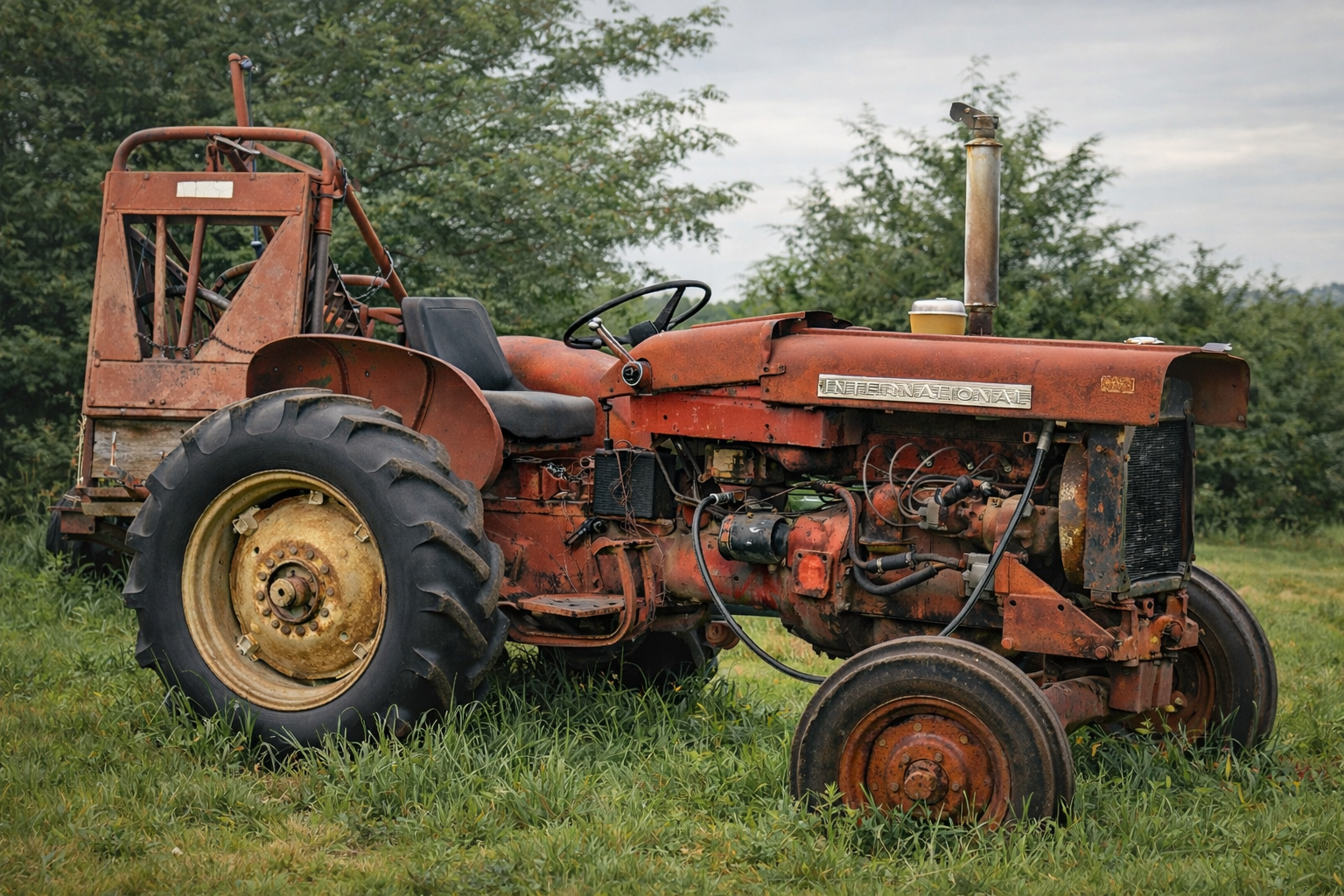 "Worked Into Stillness"
Its wear tells the story of labor now finished. The motion is gone—but the work remains.