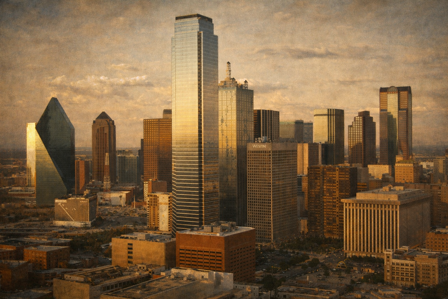 "Built to Last"
The skyline stands in layered permanence, each structure part of something larger. The city isn’t a moment—it’s accumulation.