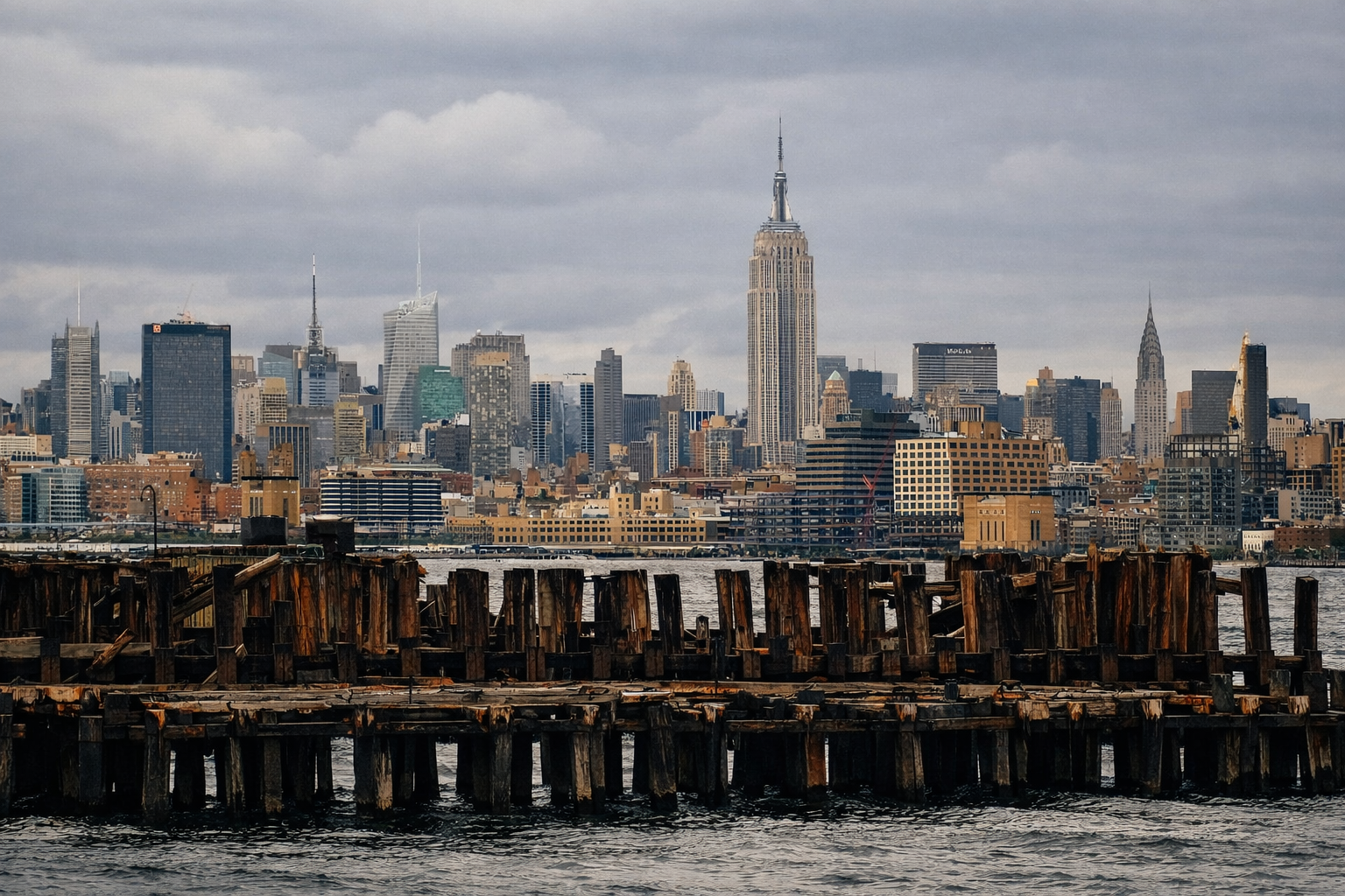 "Layered Edge"
The city rises beyond what came before it, built on top of what still remains. What we build doesn’t replace—it accumulates.