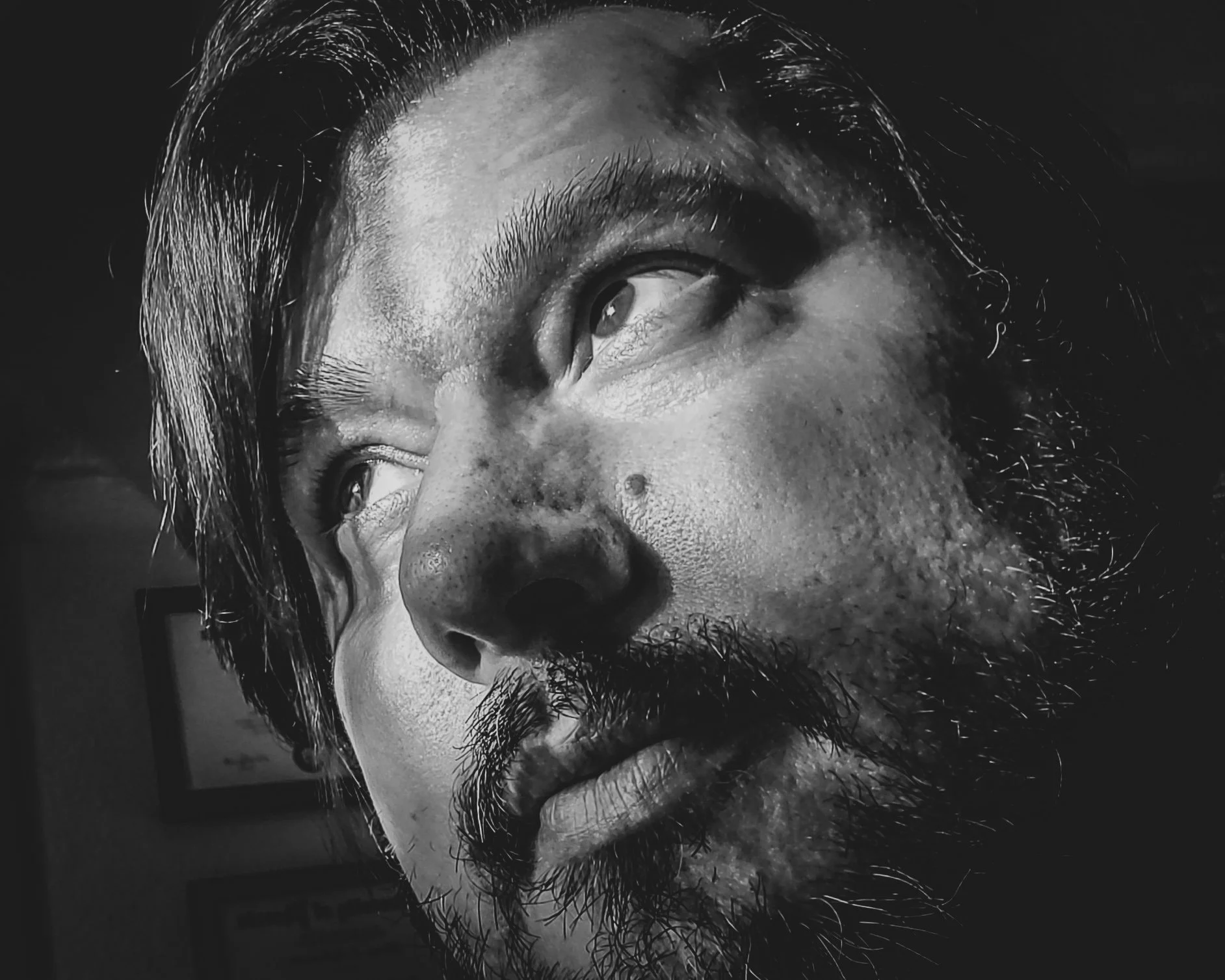 "Marked by Time"
The years settle into his face, not as burden but as record. Every line holds something lived—and something still becoming.