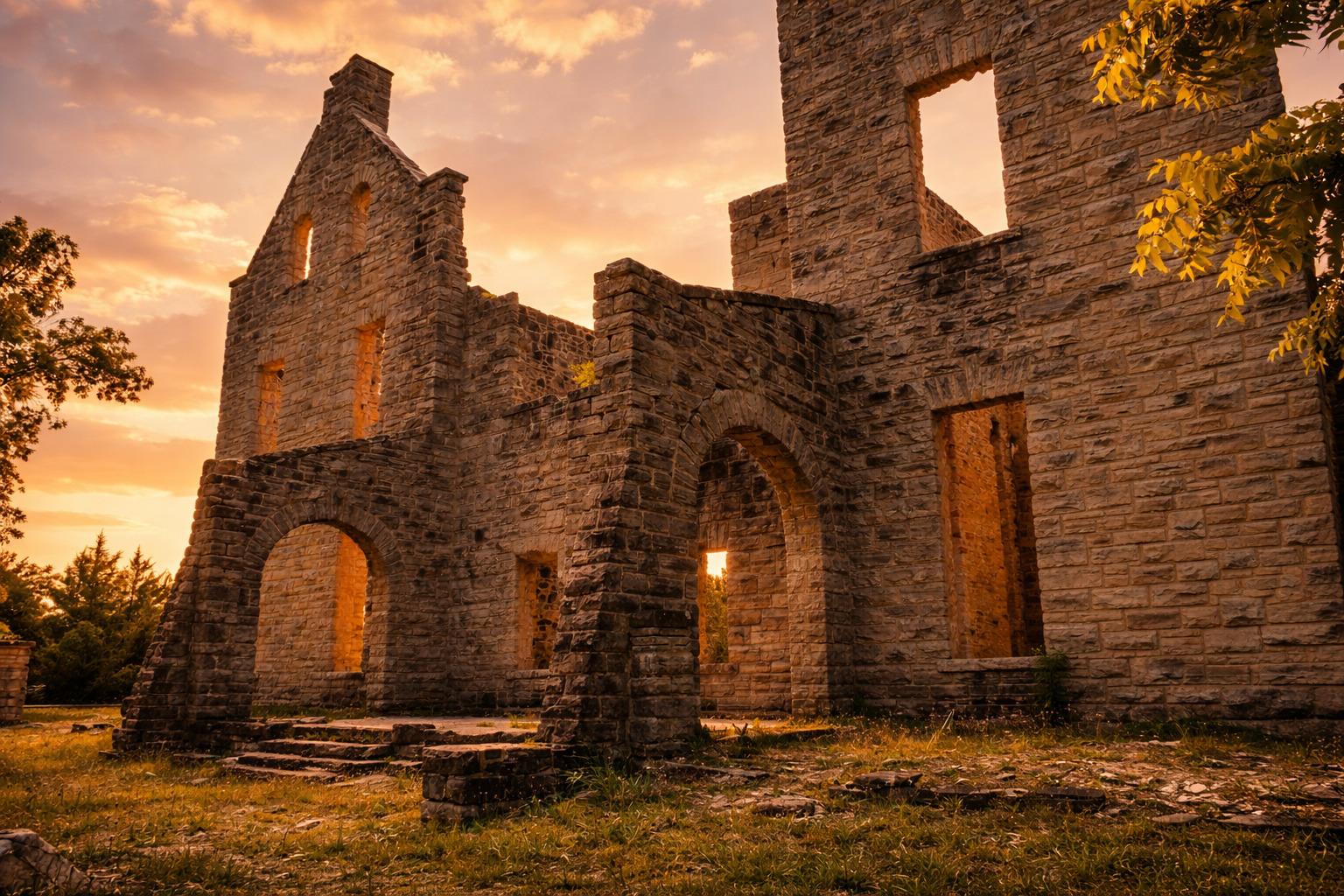 "Unroofed"
The walls remain, but what they held has long since gone. What stands is not shelter—but its memory.