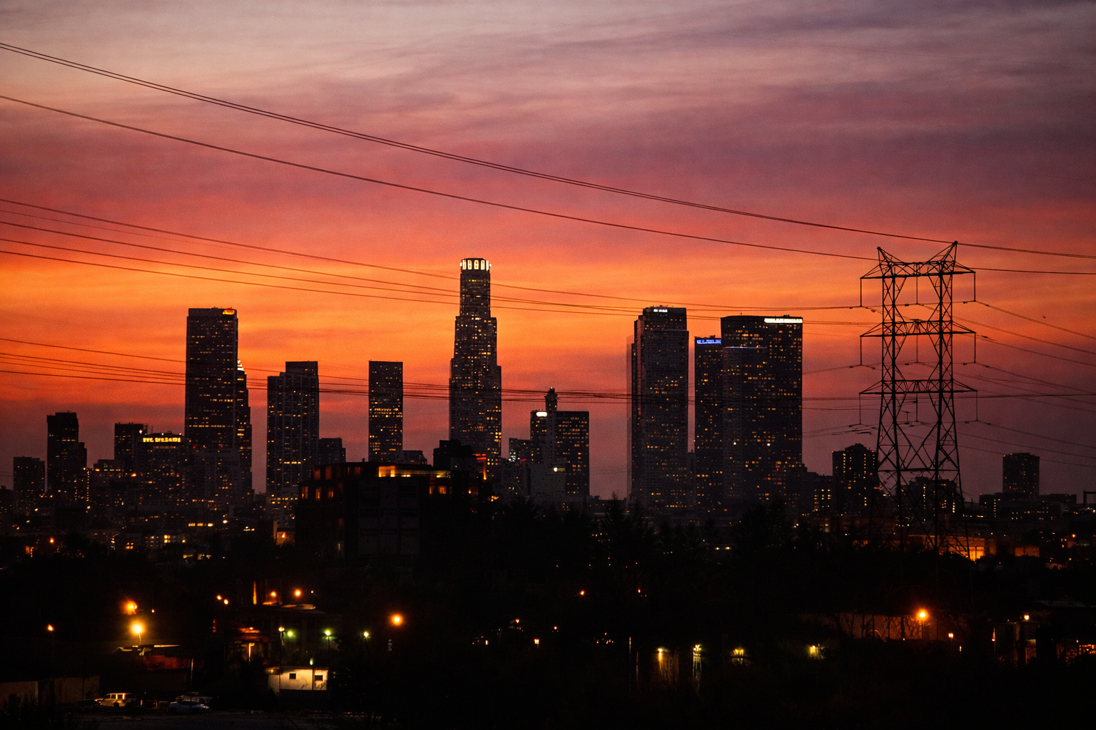 "Against the Sky"
The skyline holds its shape against fading color, defined only by outline and light. Even in shadow, it remains unmistakable.