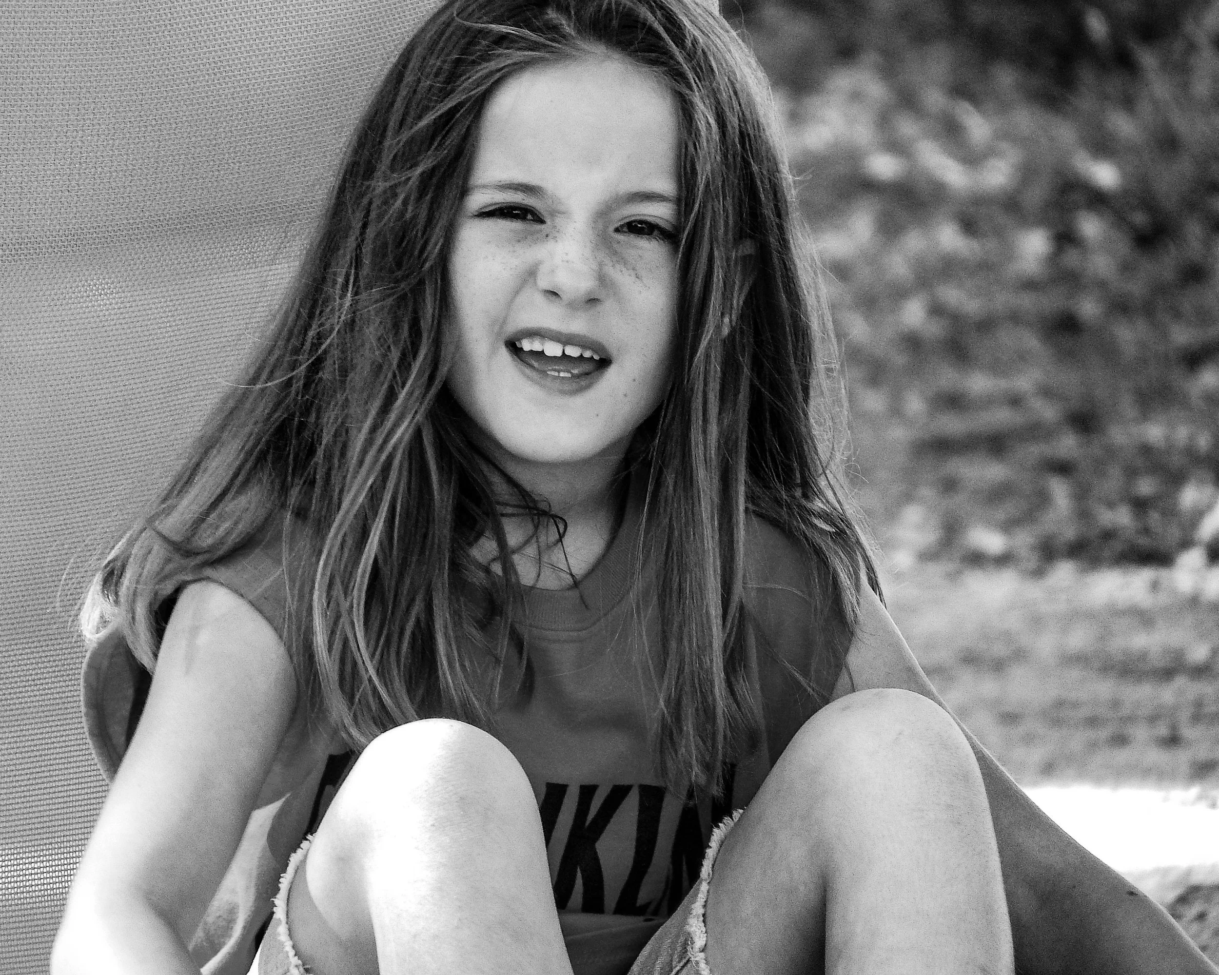 "Uncertain Gaze"
She looks on with quiet confusion, caught between curiosity and resistance. The moment isn’t posed—it’s questioned.