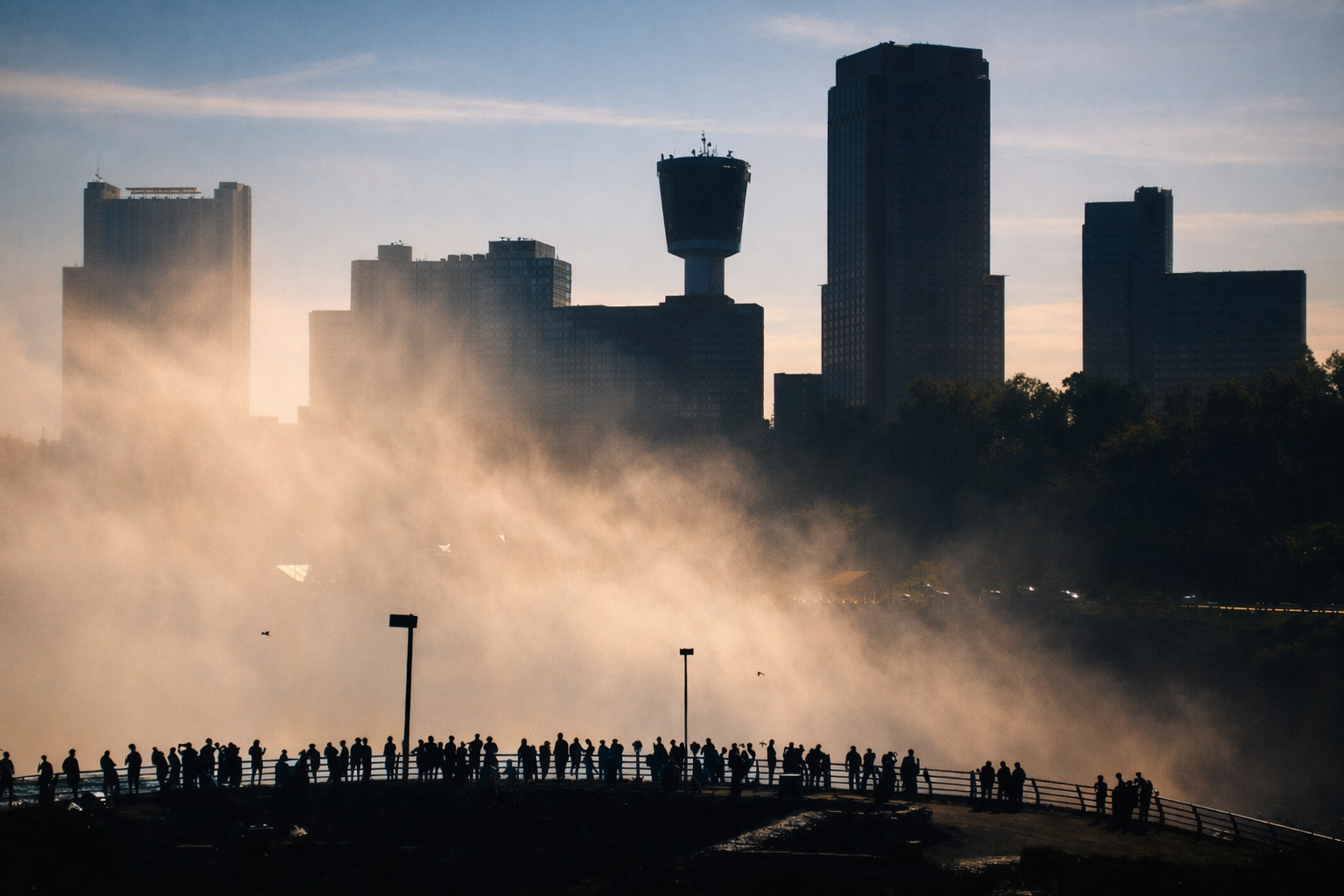 "Gathered Edge"
The city meets the crowd at its boundary, where structure gives way to presence. What we build is only complete when it’s lived in.