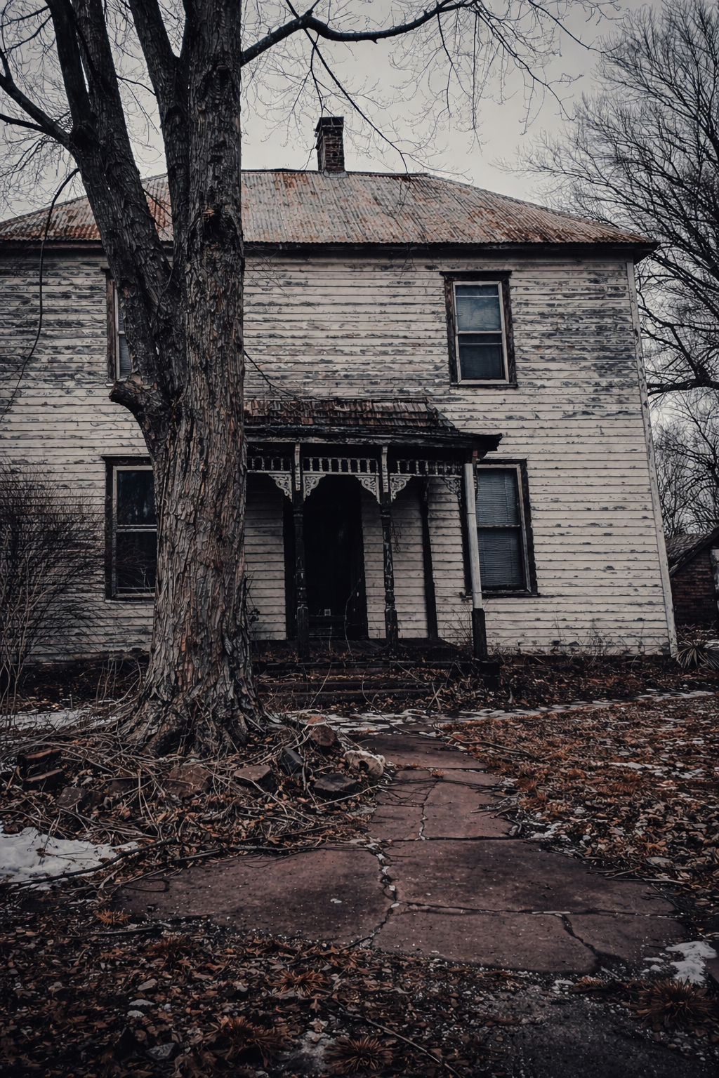 "Left Behind"
The doorway opens to nothing that still answers. What once passed through has already moved on.