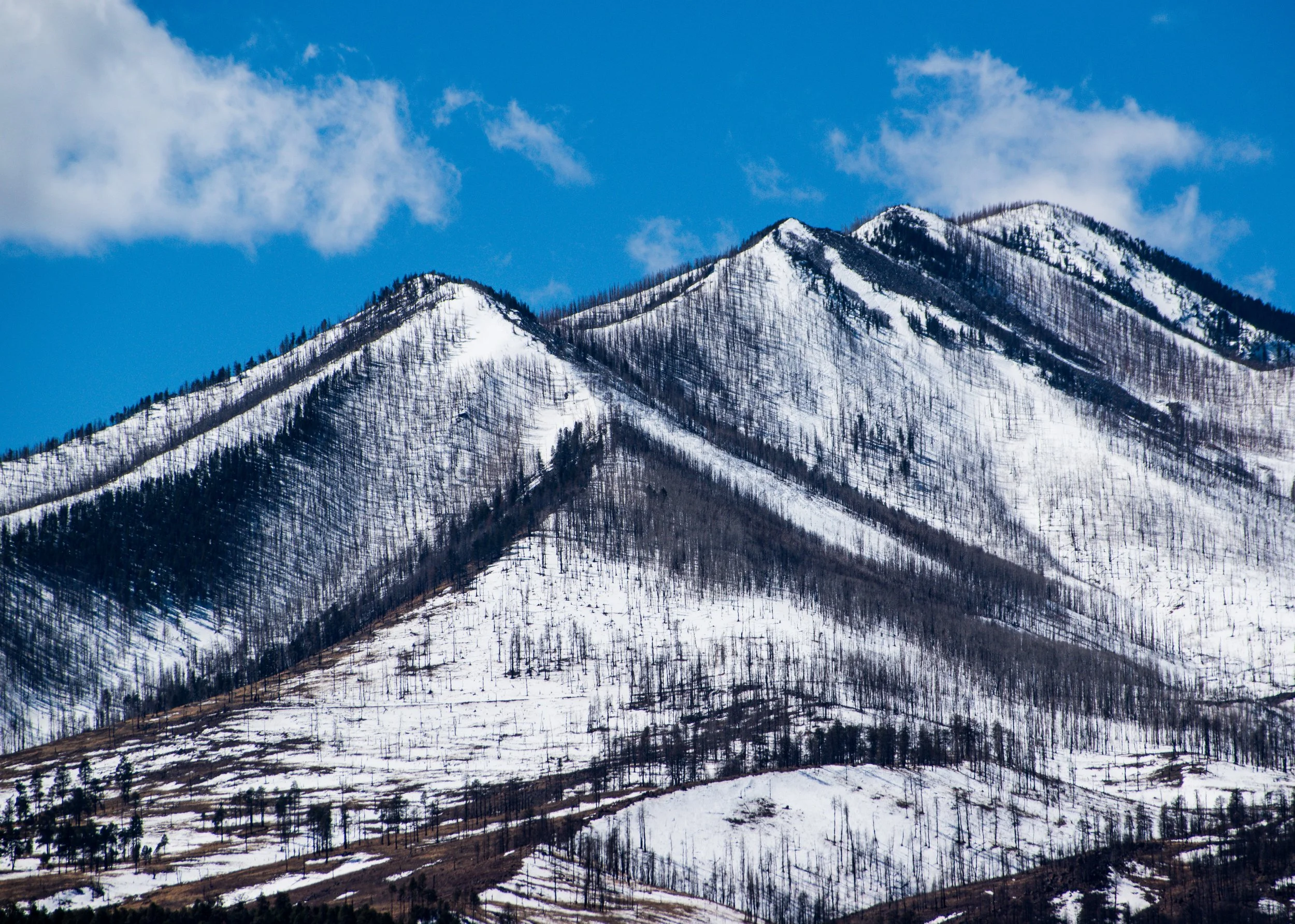 "Carved by Height"
Snow traces the shape of the mountain, revealing what elevation has formed. What rises is defined by what remains.
