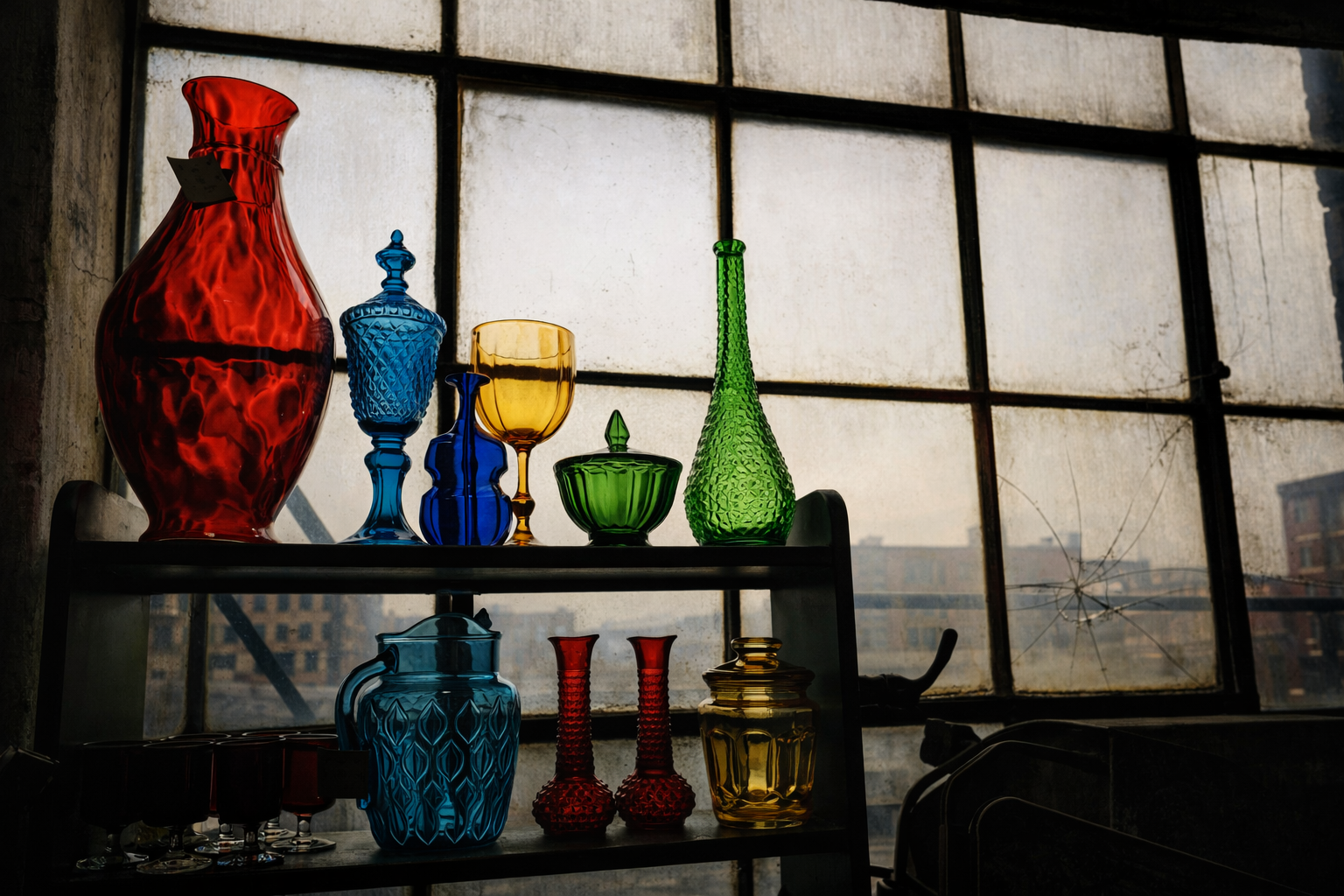 "Colored Within"
Glass gathers light and reshapes it, holding the outside world in altered form. What we build doesn’t just reflect—it interprets.