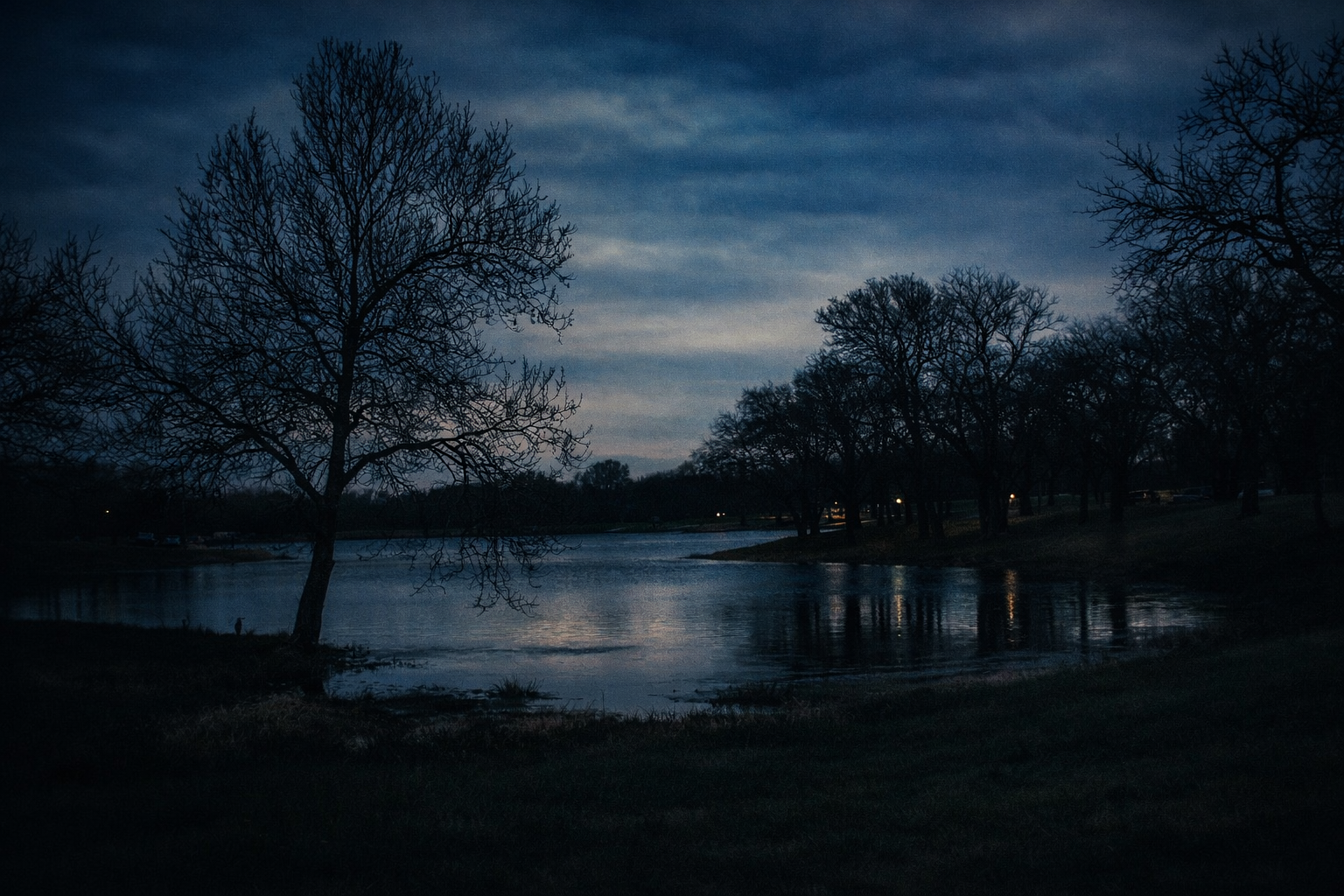 "After the Day"
The water reflects a sky no longer driven by the sun. What’s left is calm, not absence.